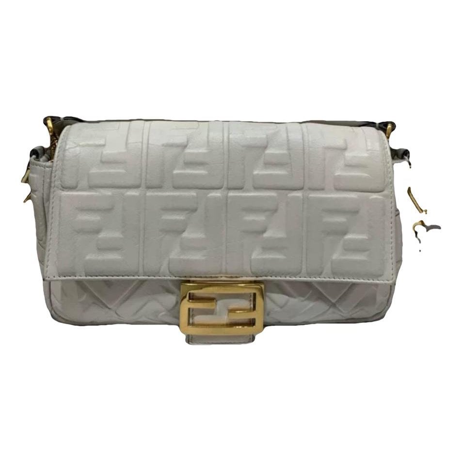 Baguette leather handbag