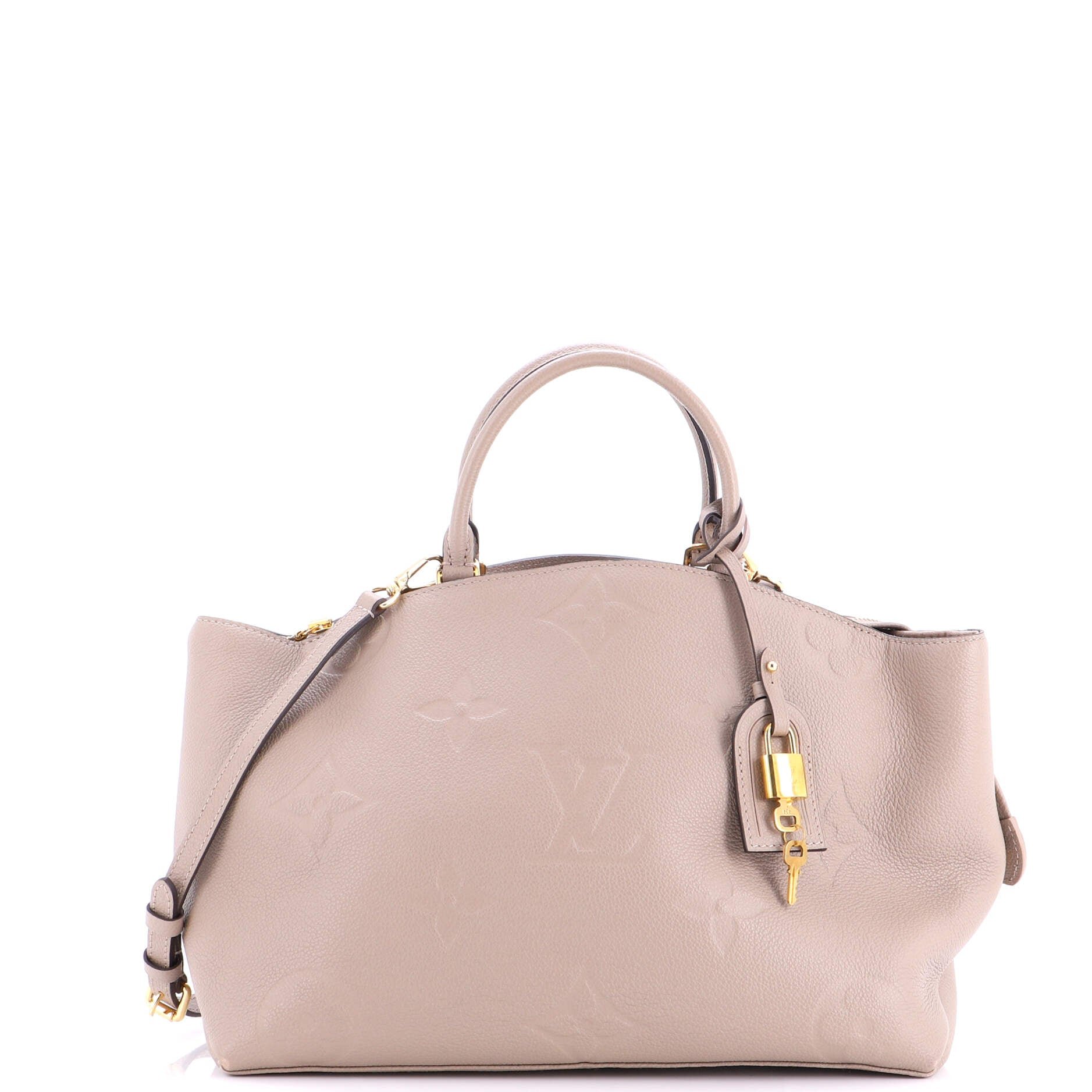 Louis Vuitton Grand Palais Handbag Monogram Empreinte Giant
