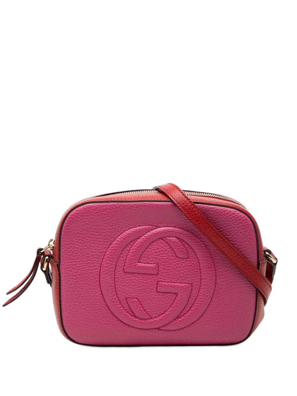 2000-2015 Small Bicolor Leather Soho Disco crossbody bag