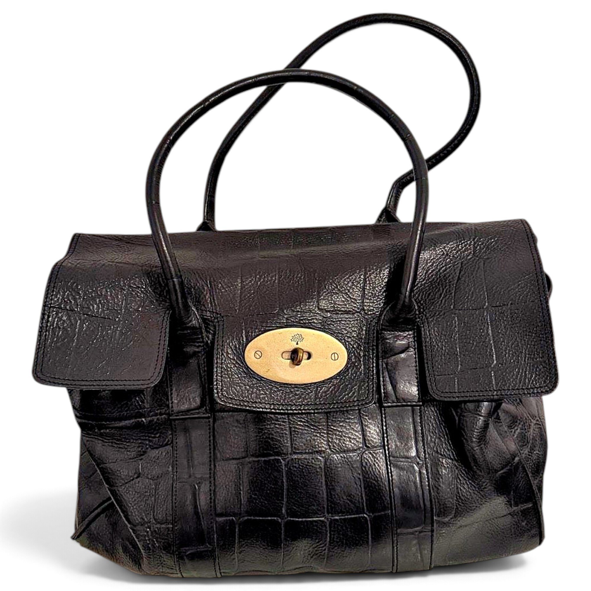 Mulberry Bayswater leather handbag