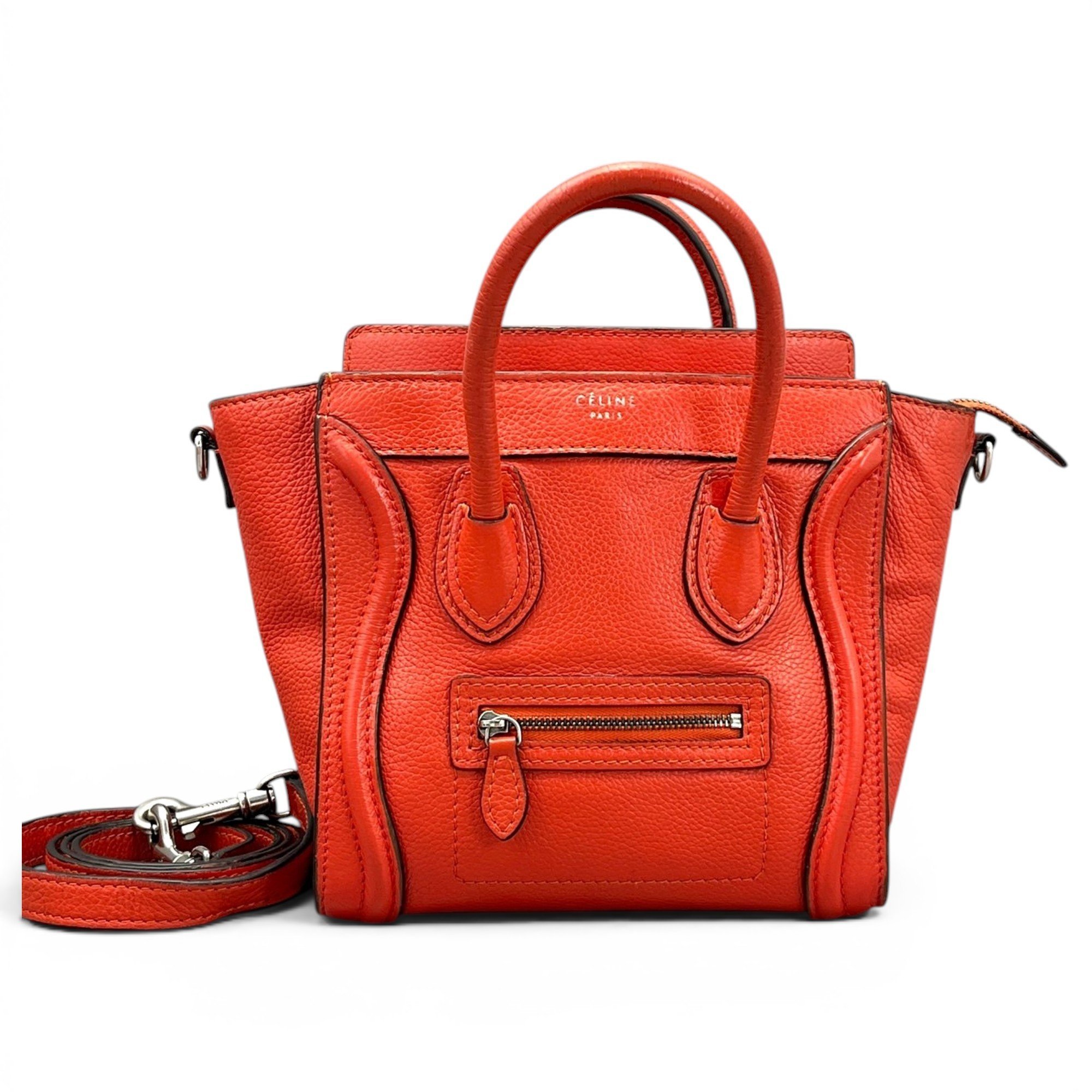 Luggage leather handbag