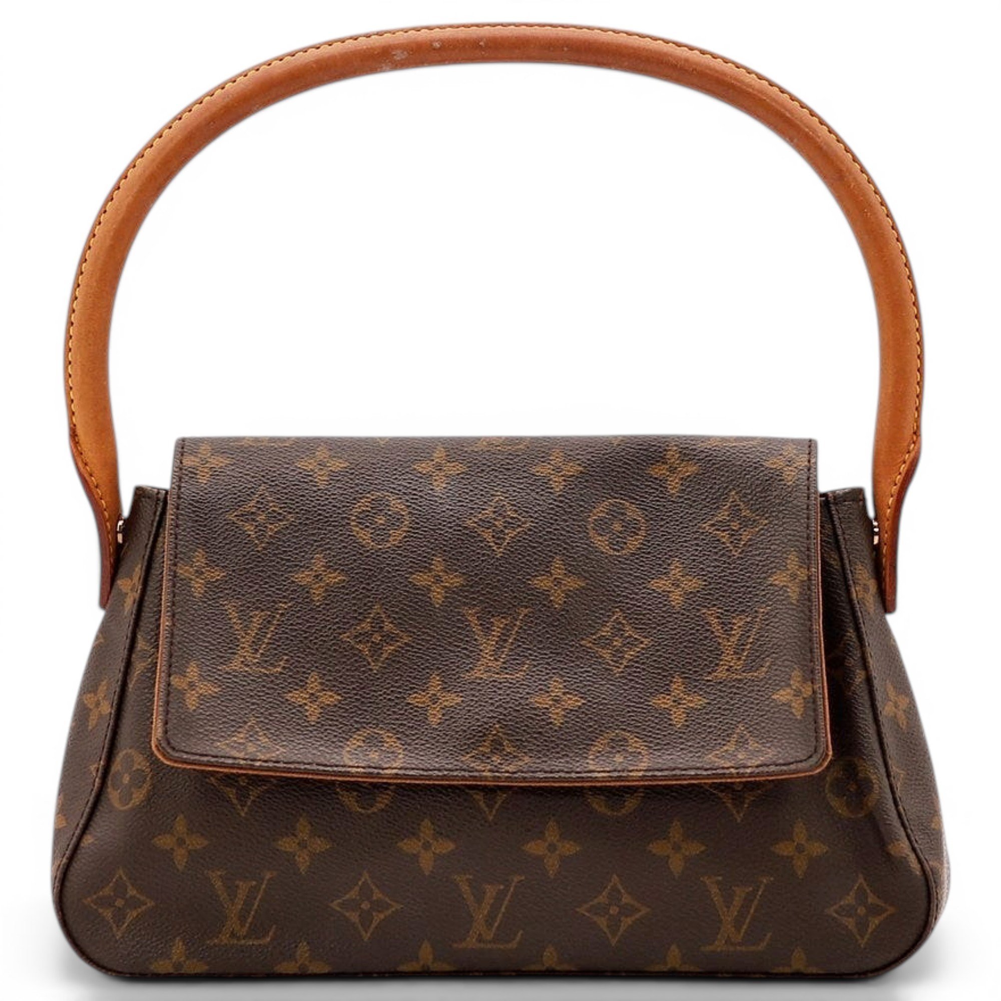 Looping cloth handbag