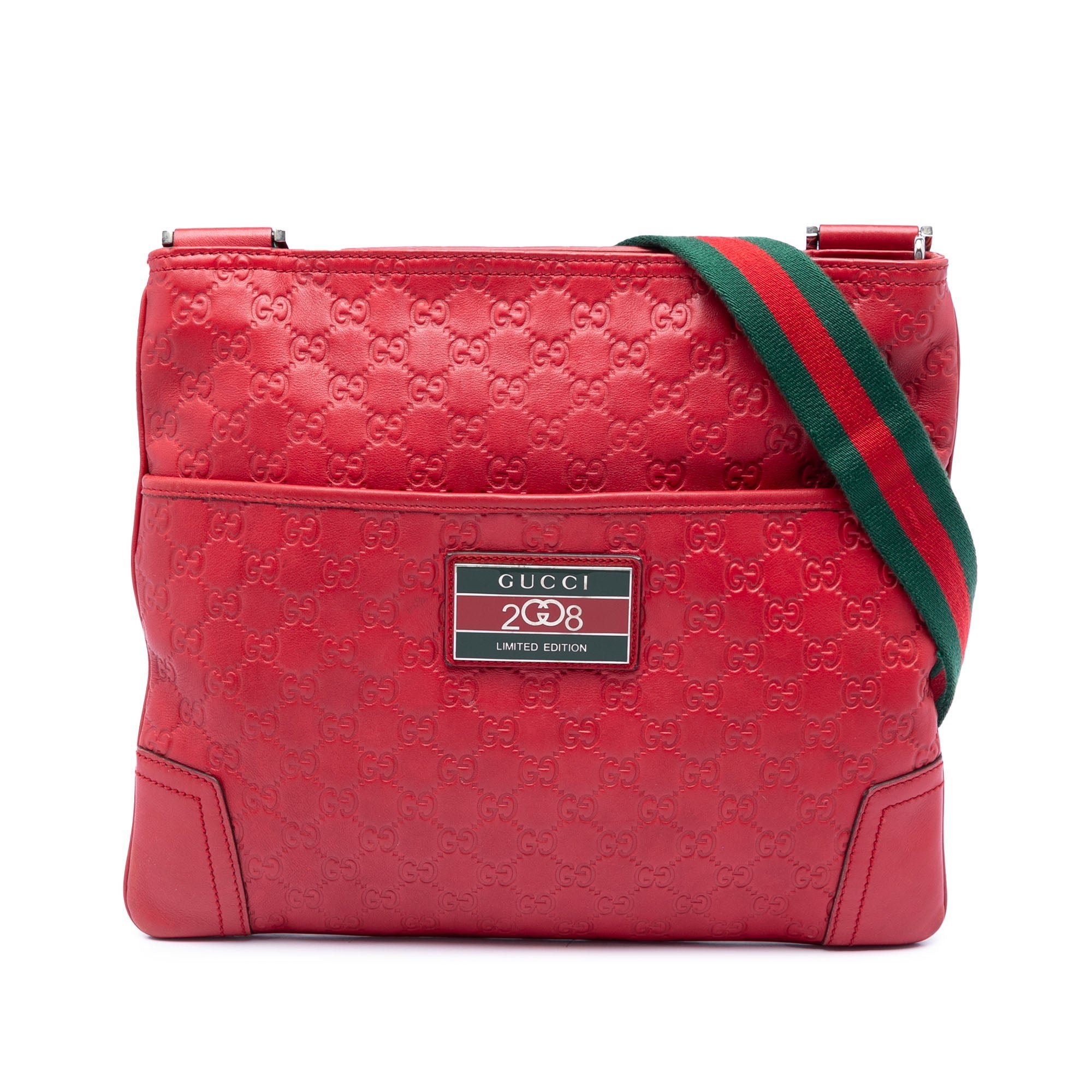 Leather crossbody bag