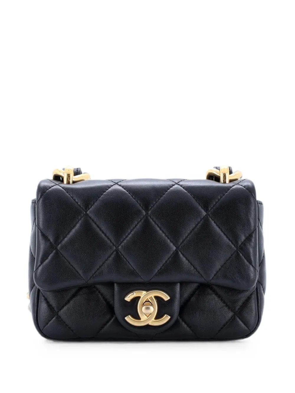 Funky Town Flap Bag Quilted Lambskin Mini shoulder bag