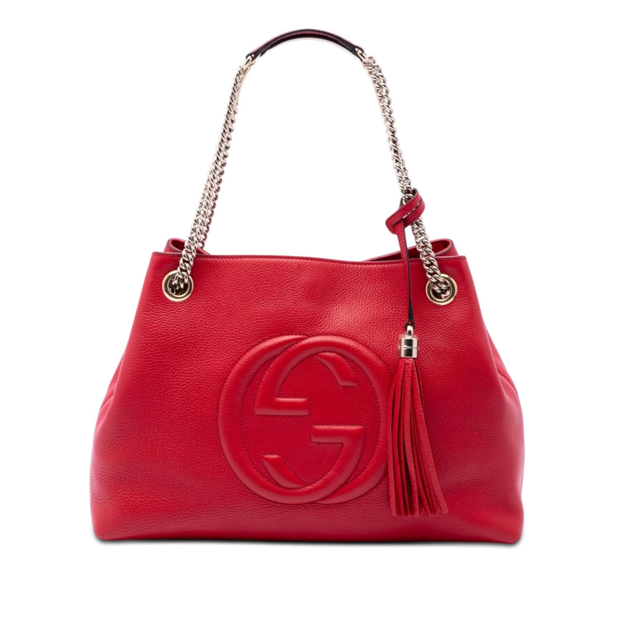 Soho Chain pony-style calfskin handbag
