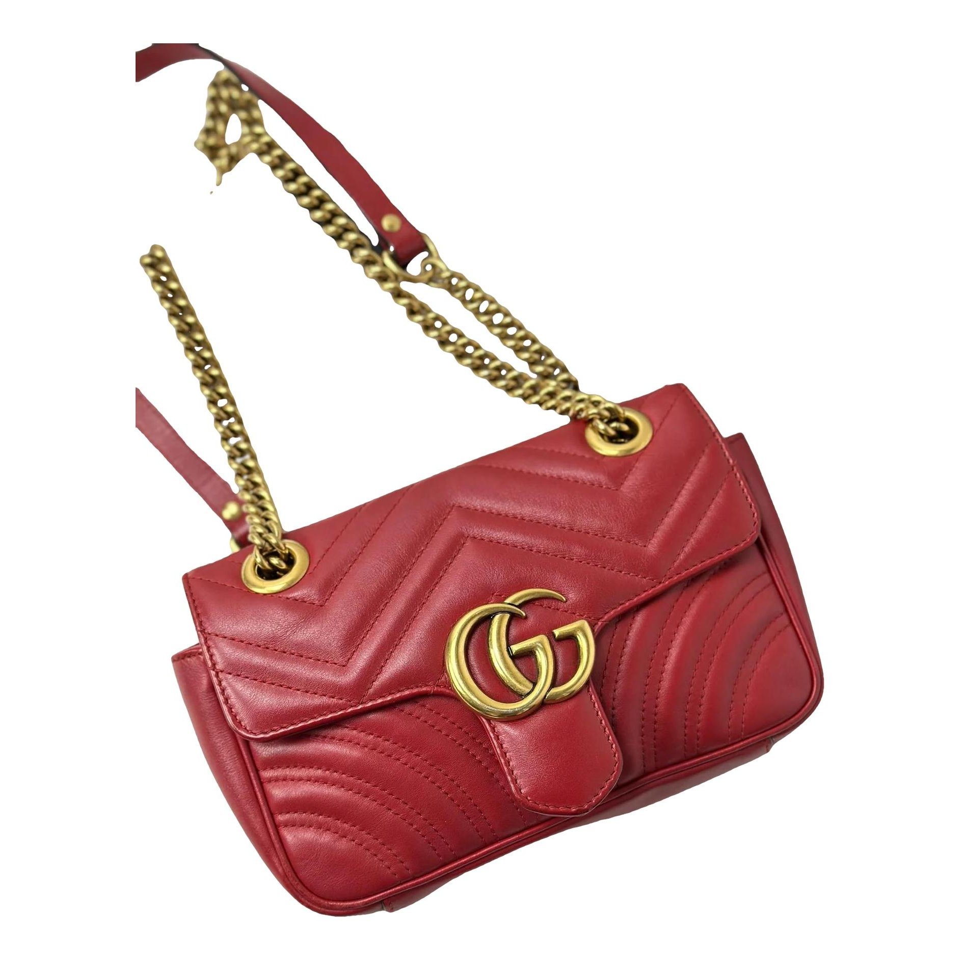 GG Marmont leather mini bag