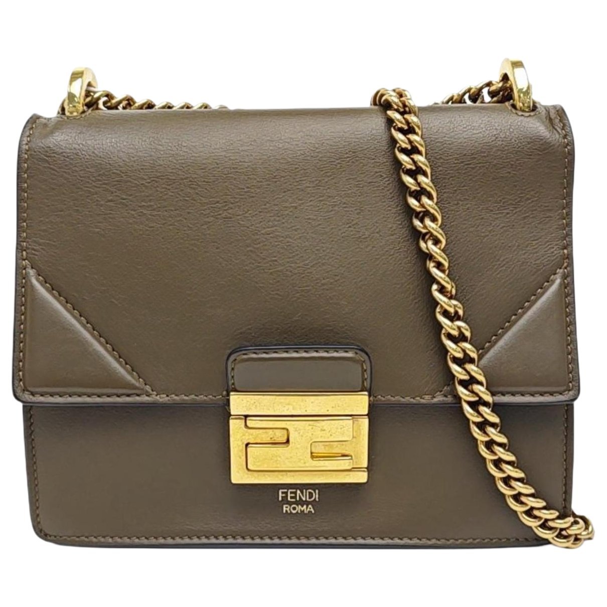 Kan U leather handbag