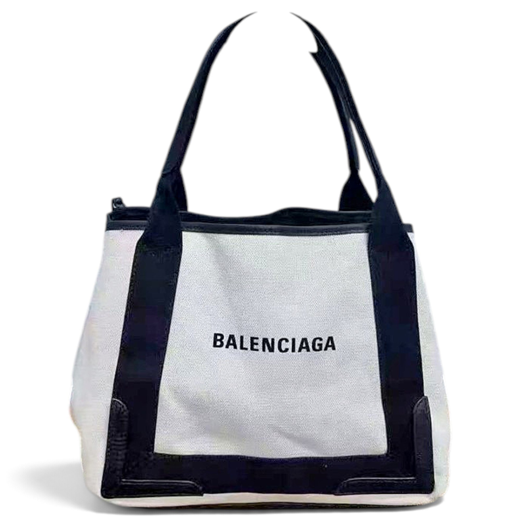 Navy cabas tote