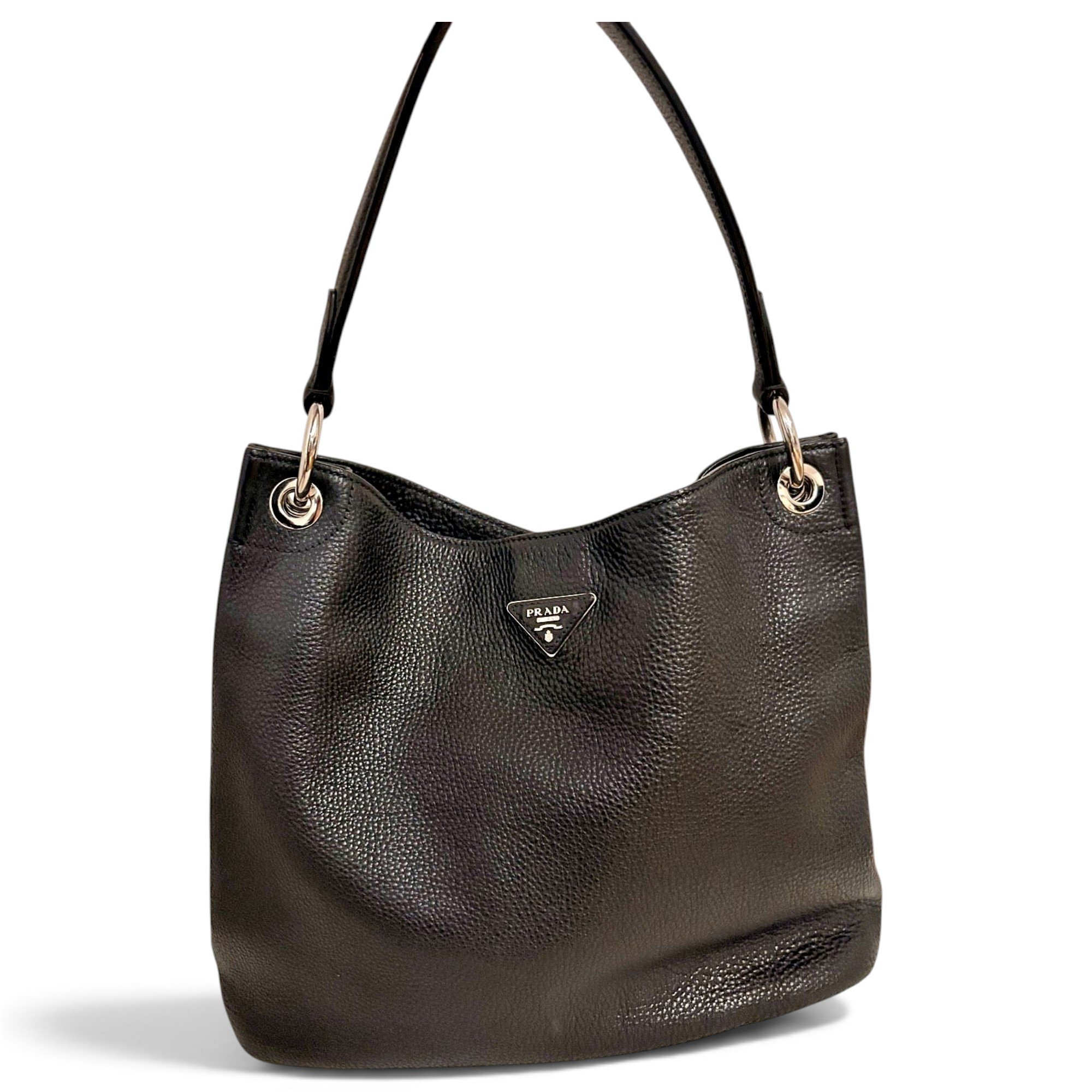 Leather handbag