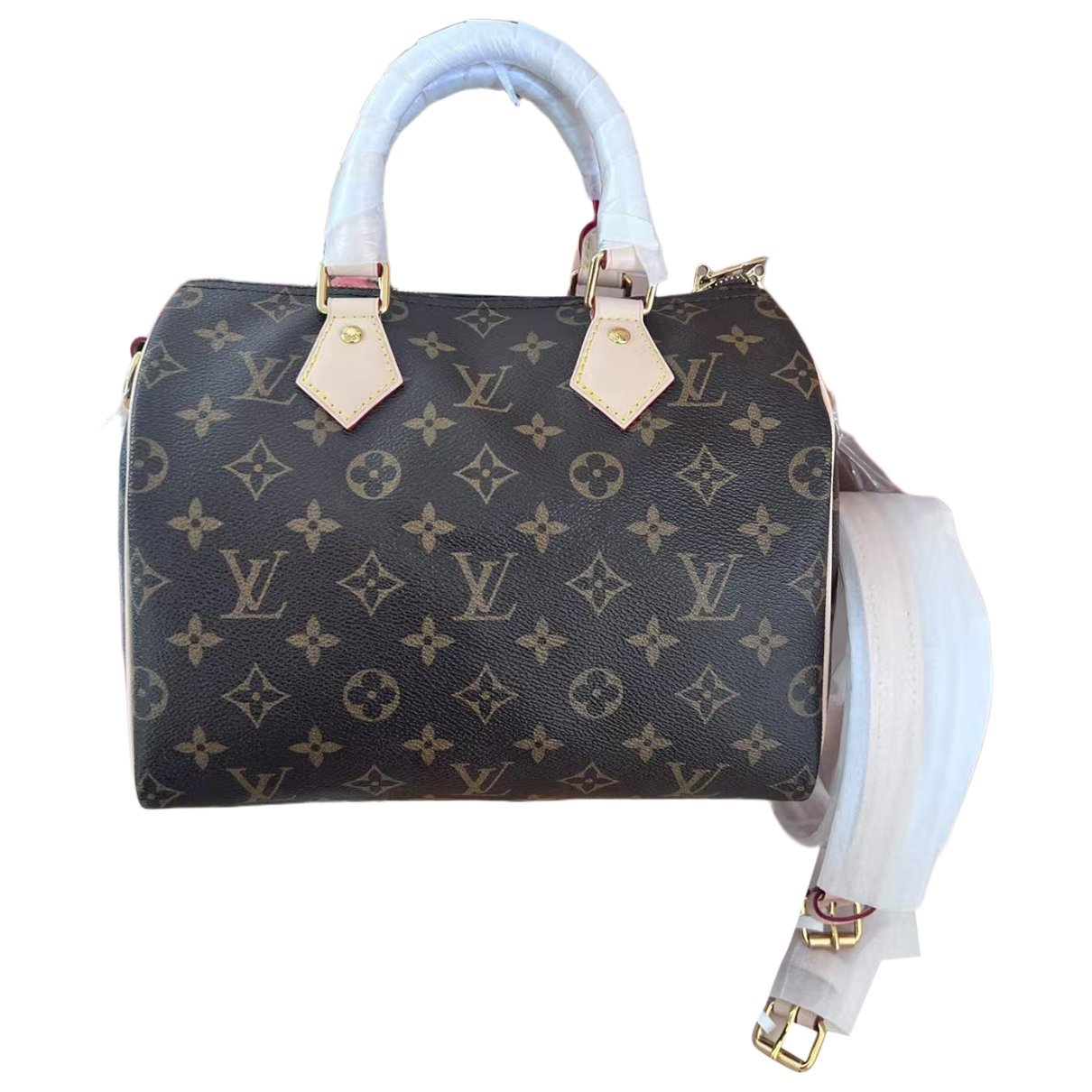 Speedy Bandoulière leather handbag