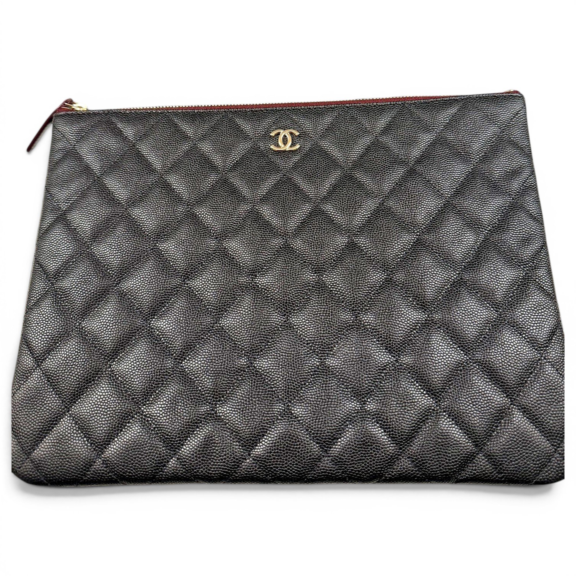 Timeless/Classique leather clutch bag