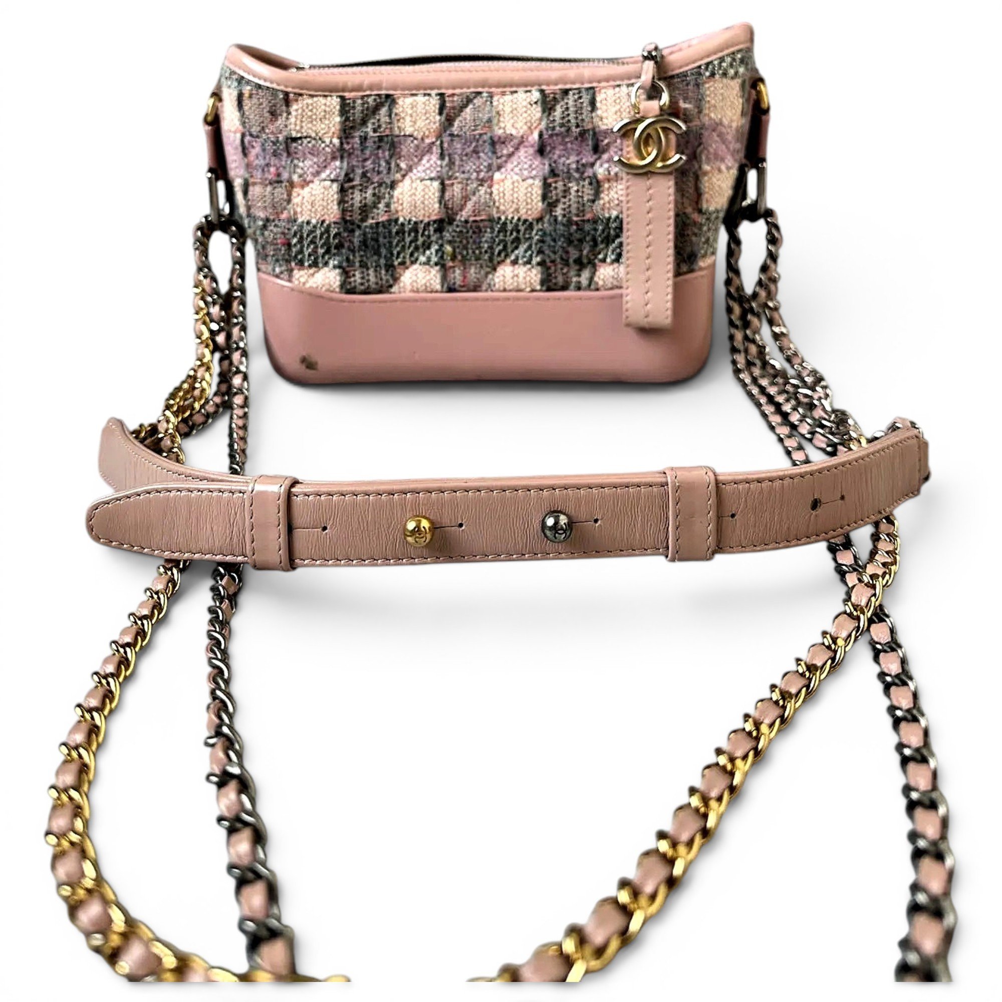 Gabrielle tweed crossbody bag