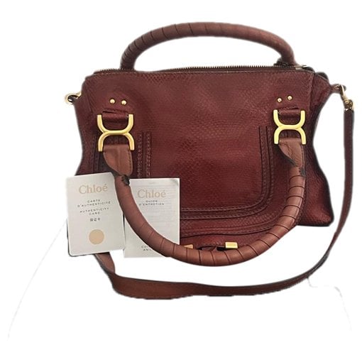 Marcie leather satchel