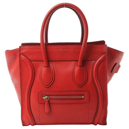Luggage leather handbag