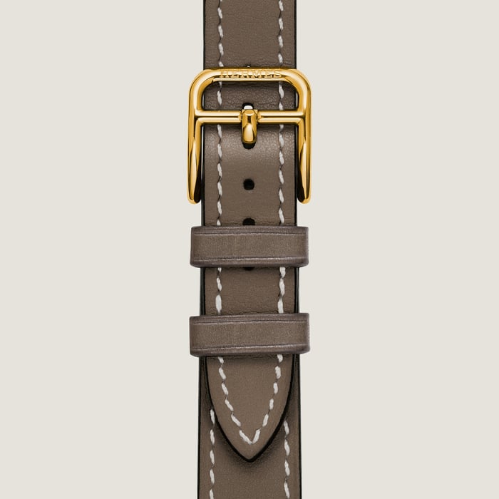 Étoupe Heure H Small Model 25 MM Single Tour Watch Strap