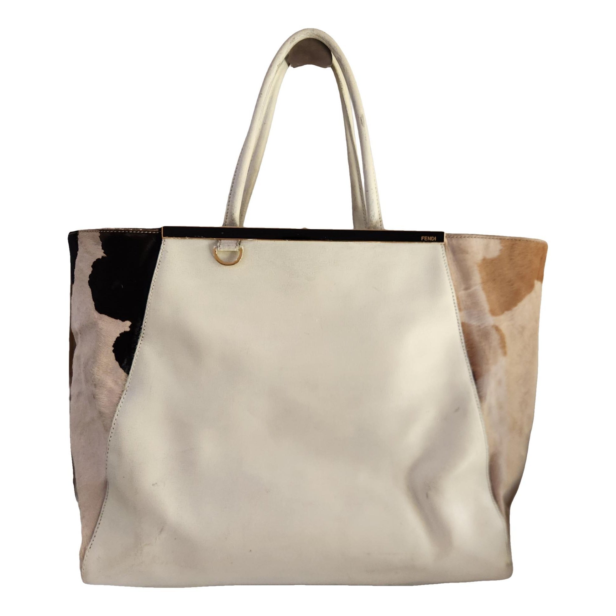3Jours pony-style calfskin handbag