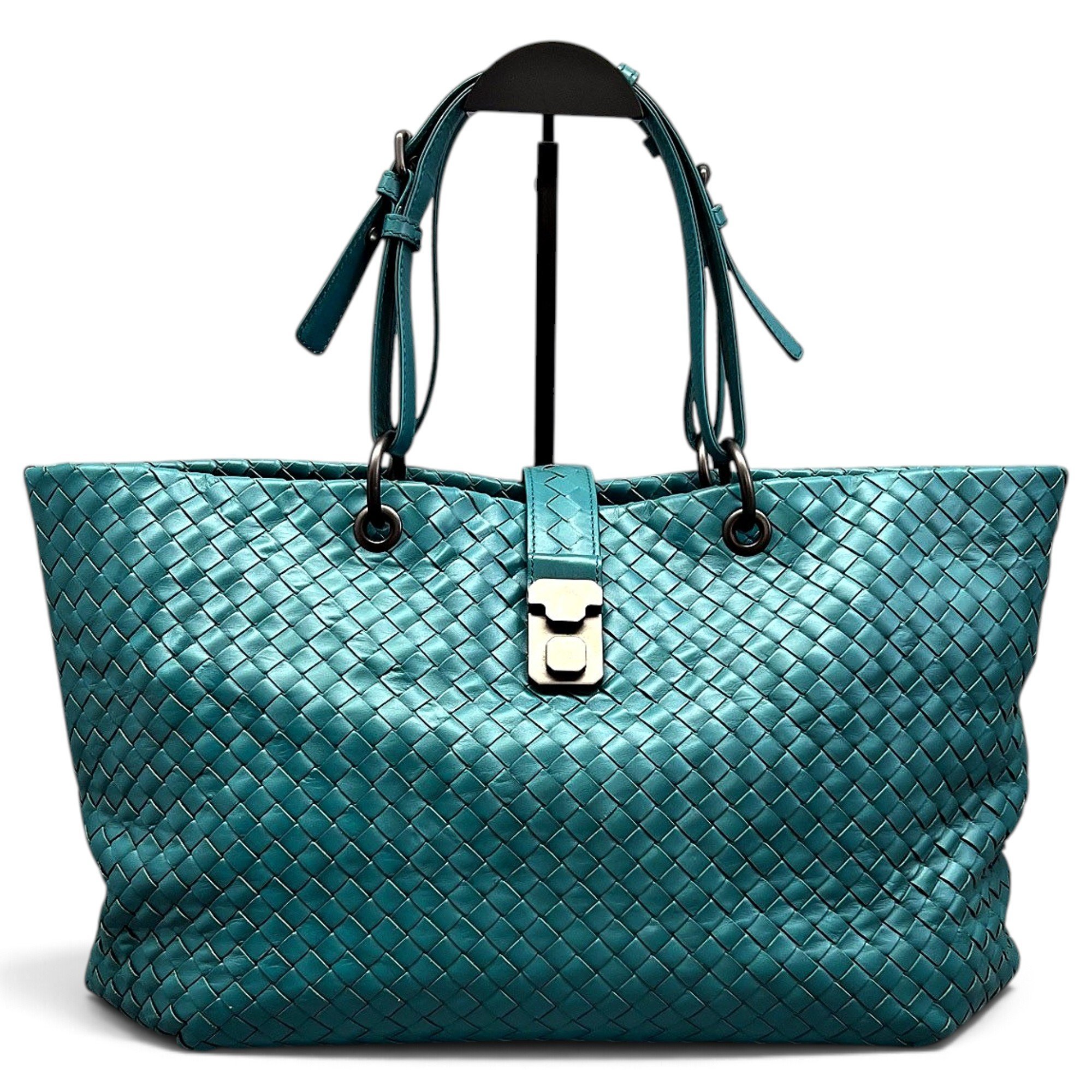 Roma leather tote