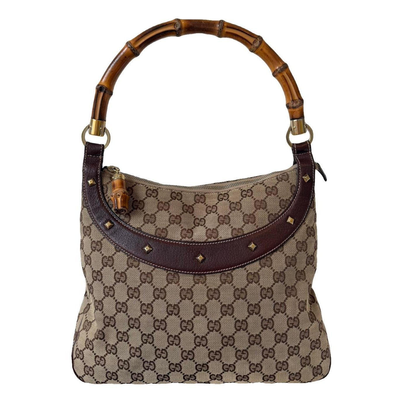 Vintage Bamboo cloth handbag