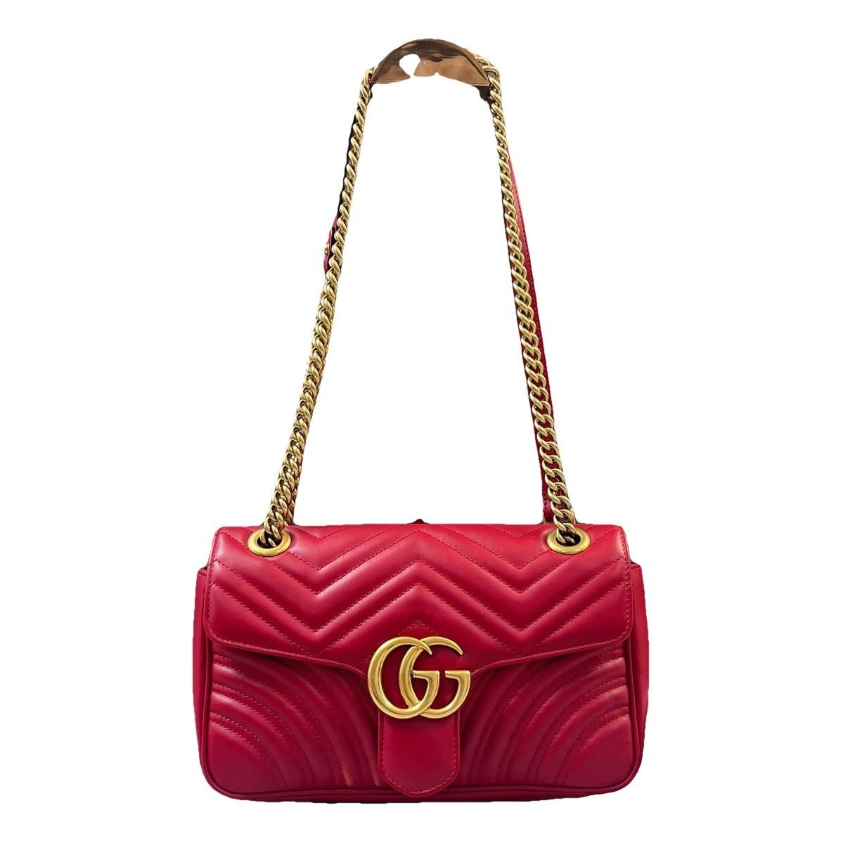 GG Marmont Flap leather handbag