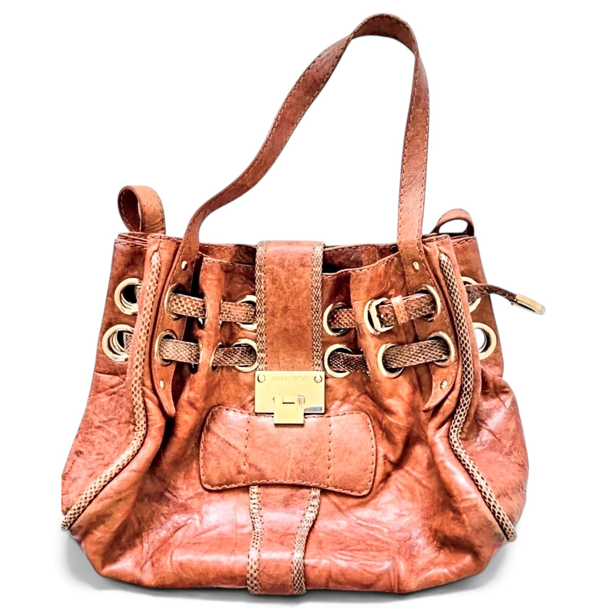 Leather handbag