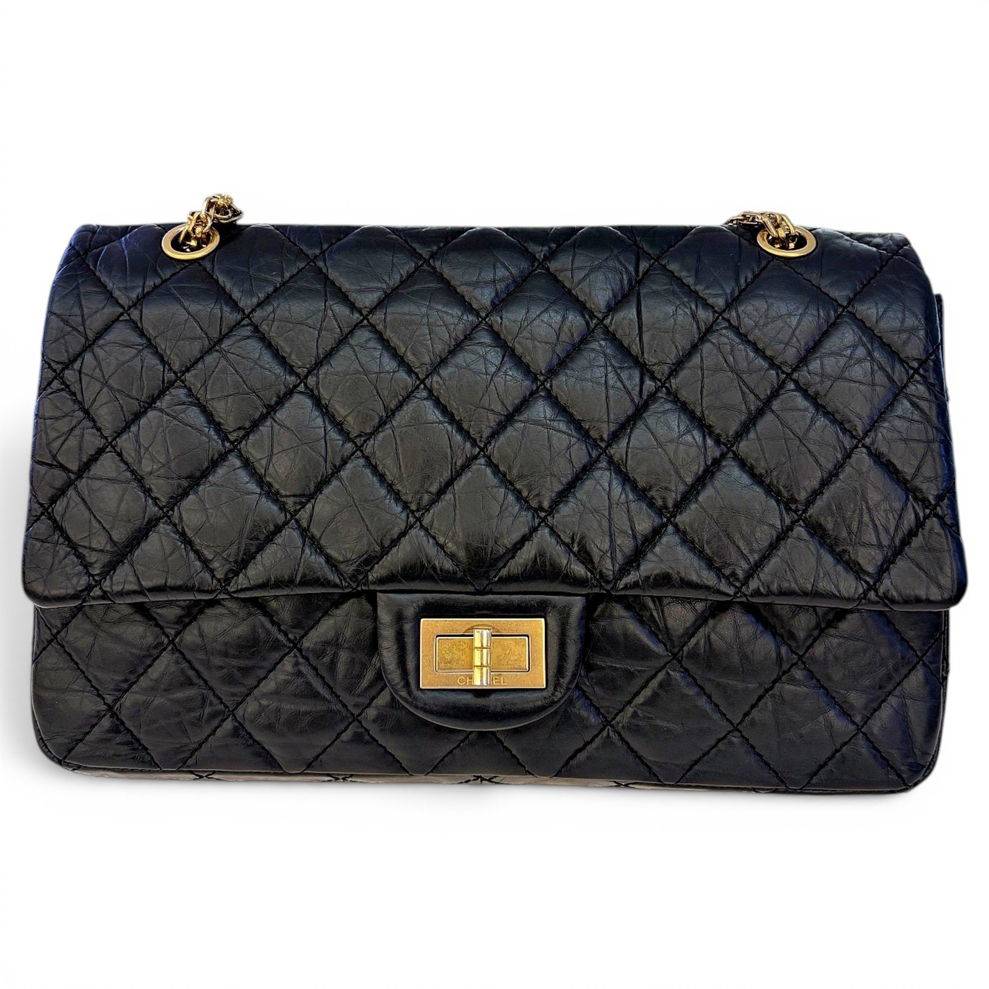 2.55 leather bag