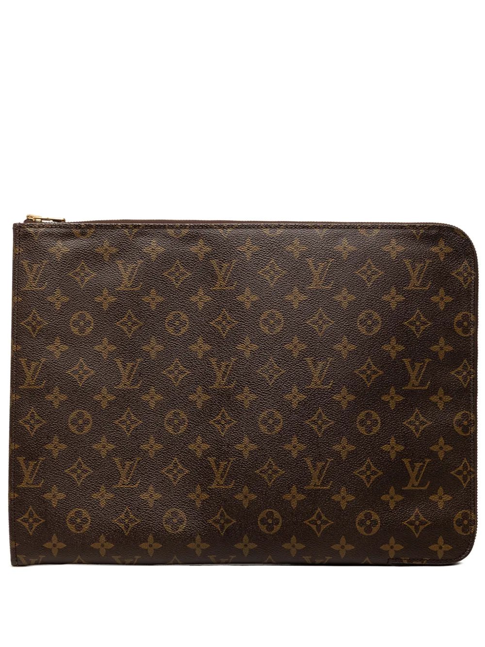 1996 Monogram Poche Documents Portfolio business bag