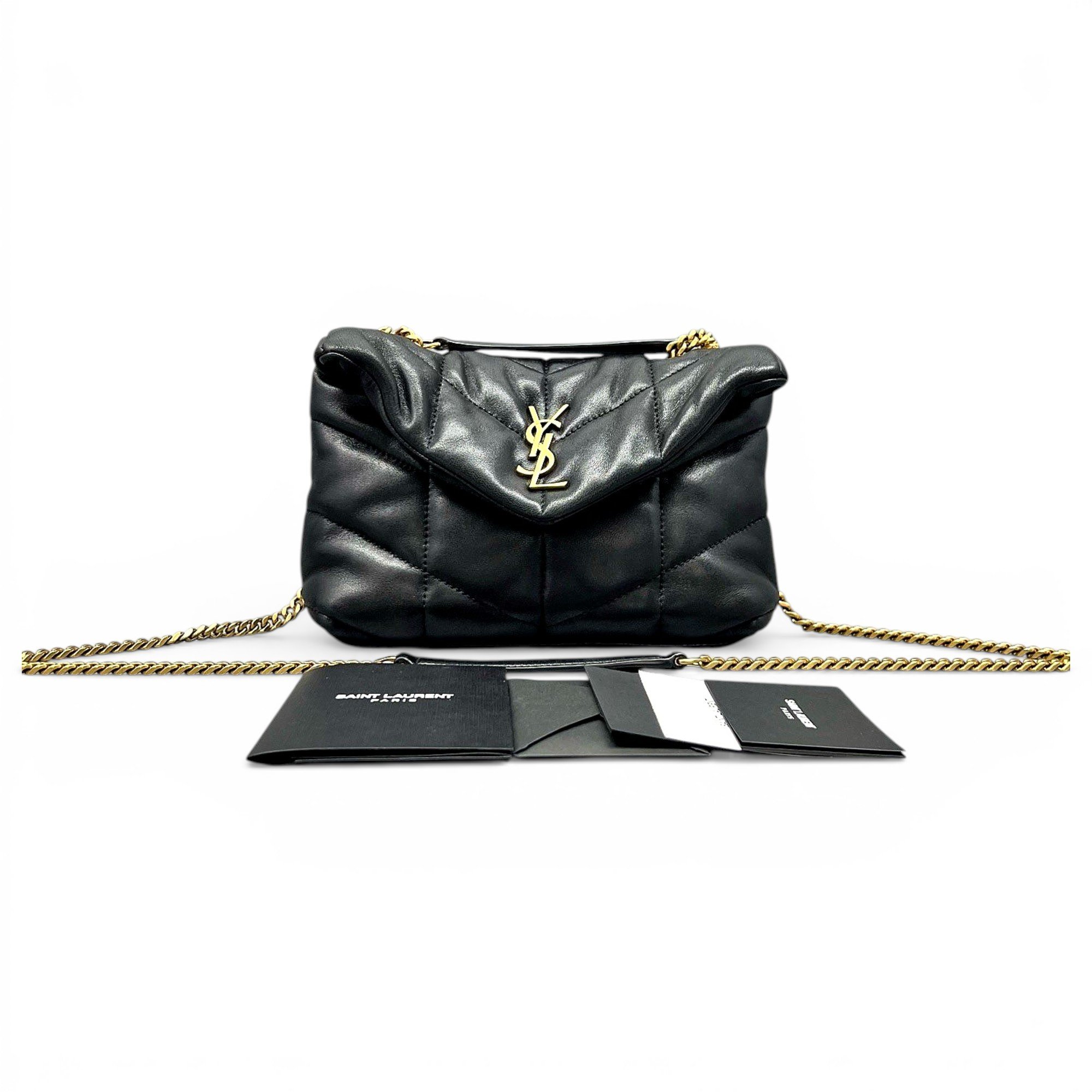 Loulou Puffer leather handbag