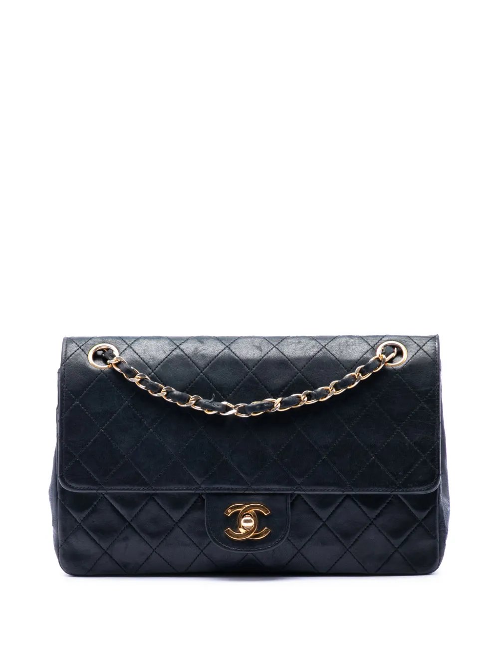 1996-1997 Medium Classic Lambskin Double Flap shoulder bag