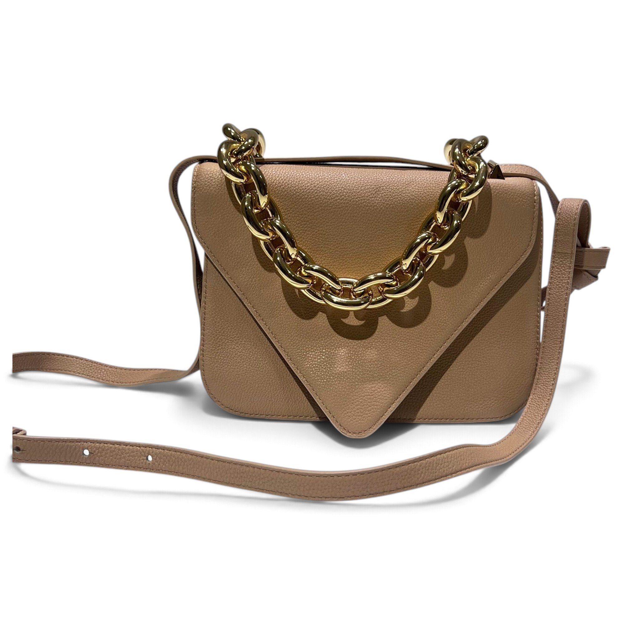 Mount leather handbag