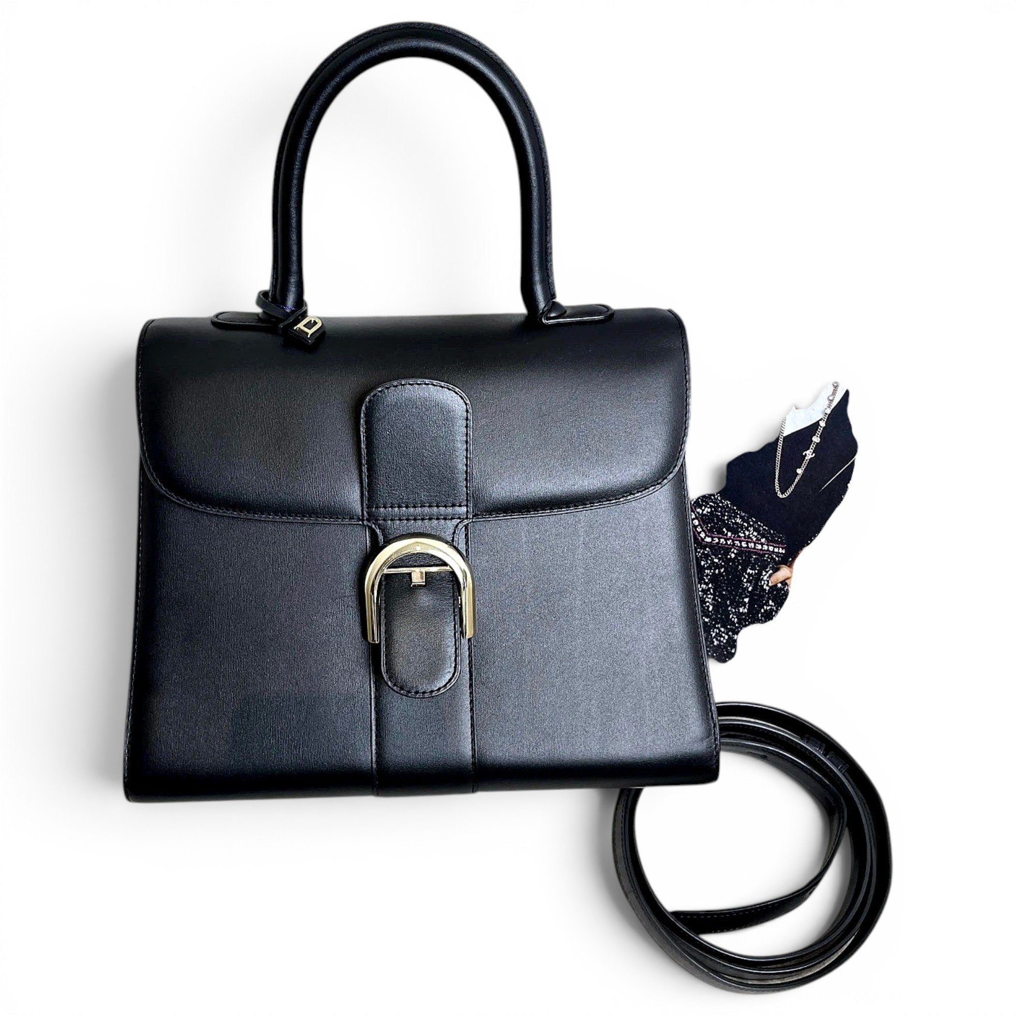 Brillant leather handbag