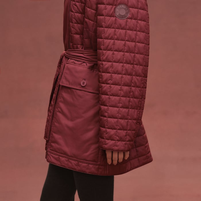 Rouge H Quilted Coat