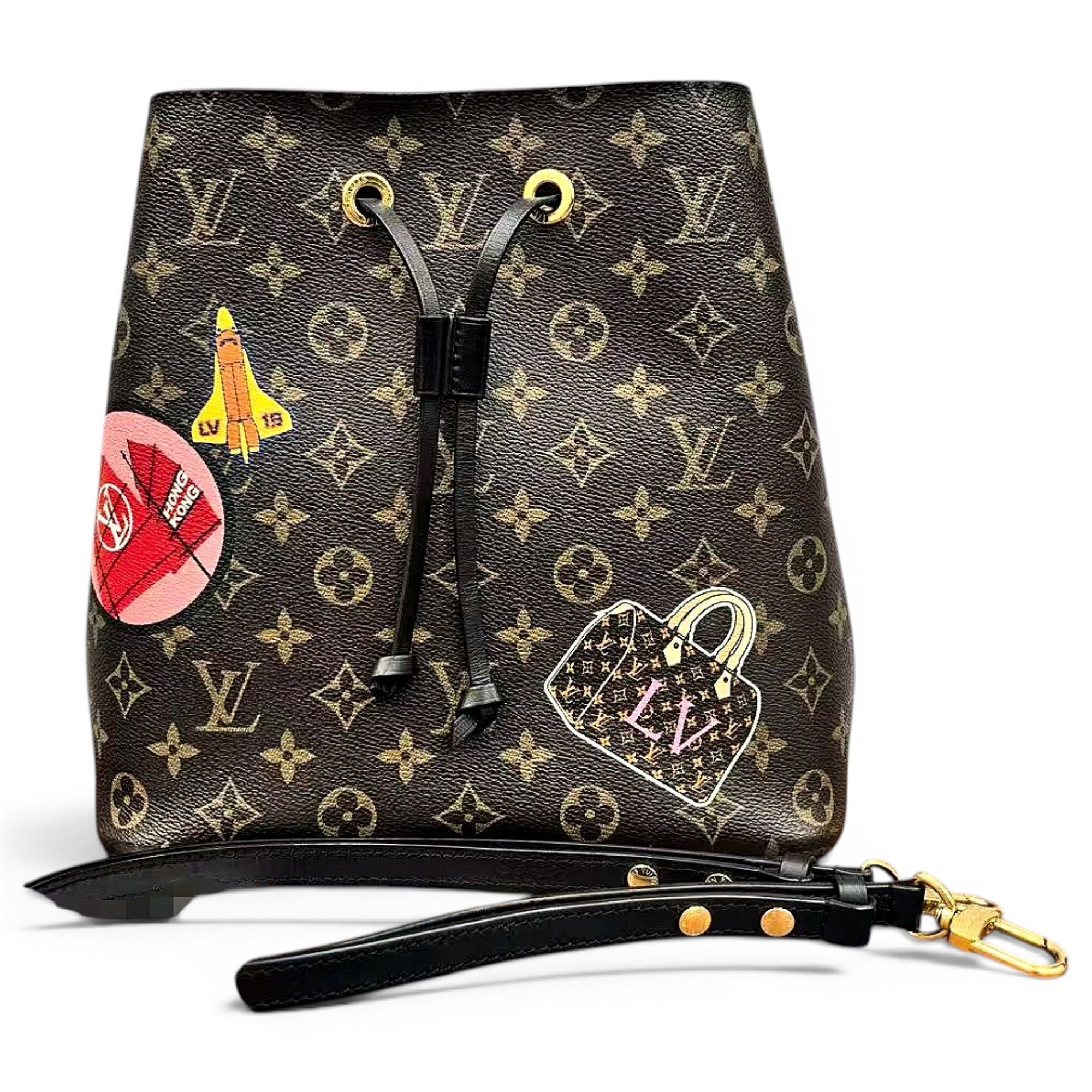 Leather handbag