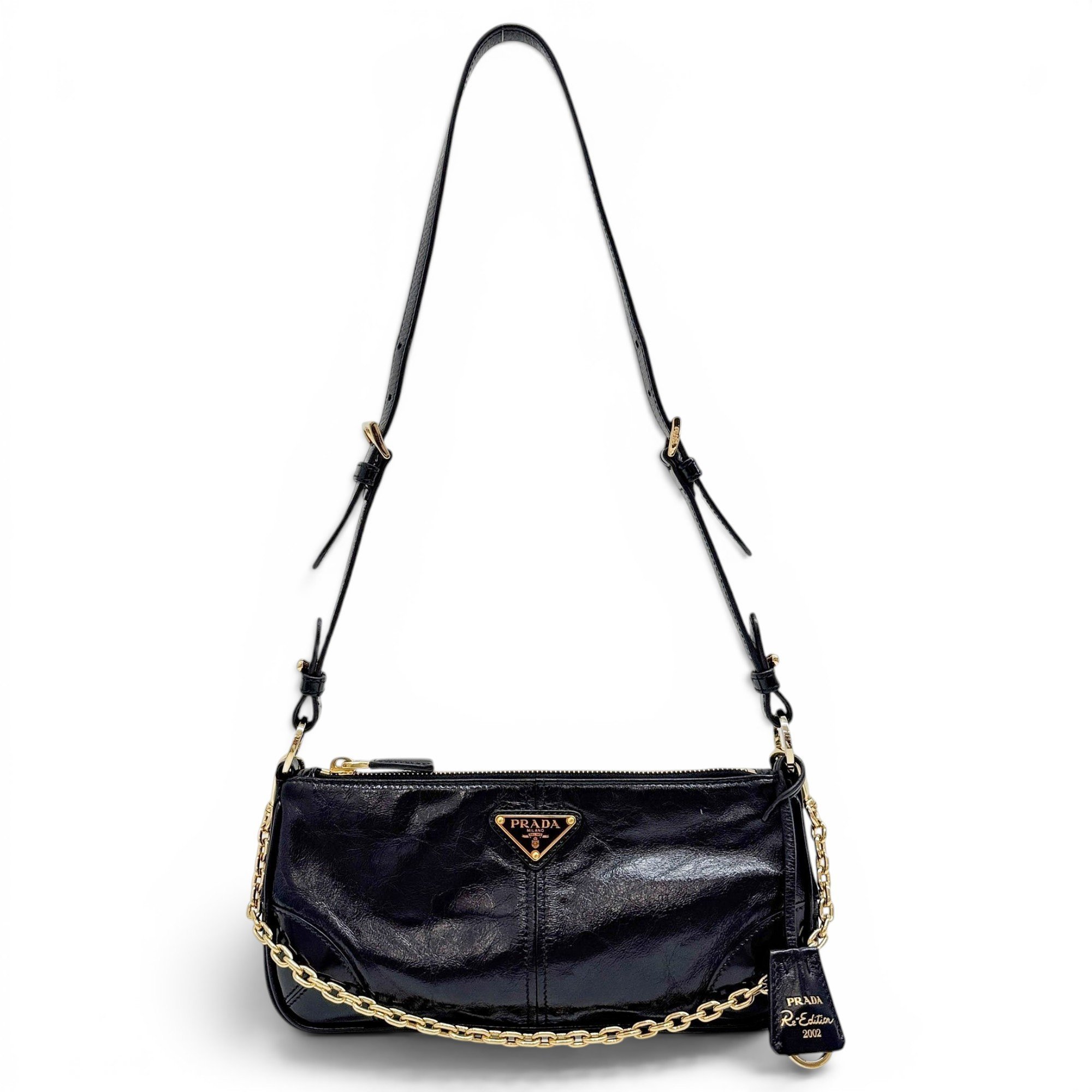 Re-Edition 2002 leather handbag