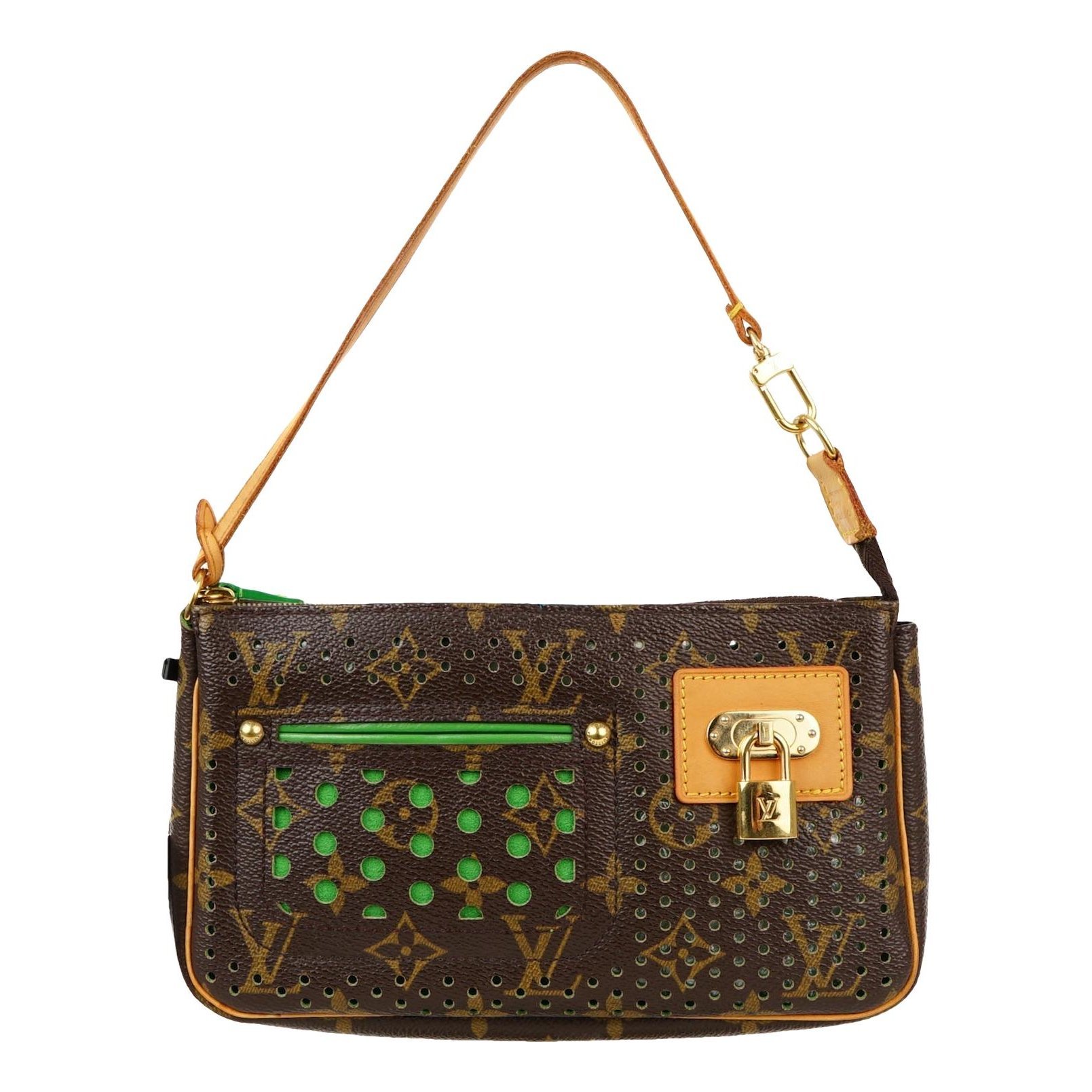 Pochette Accessoire leather handbag