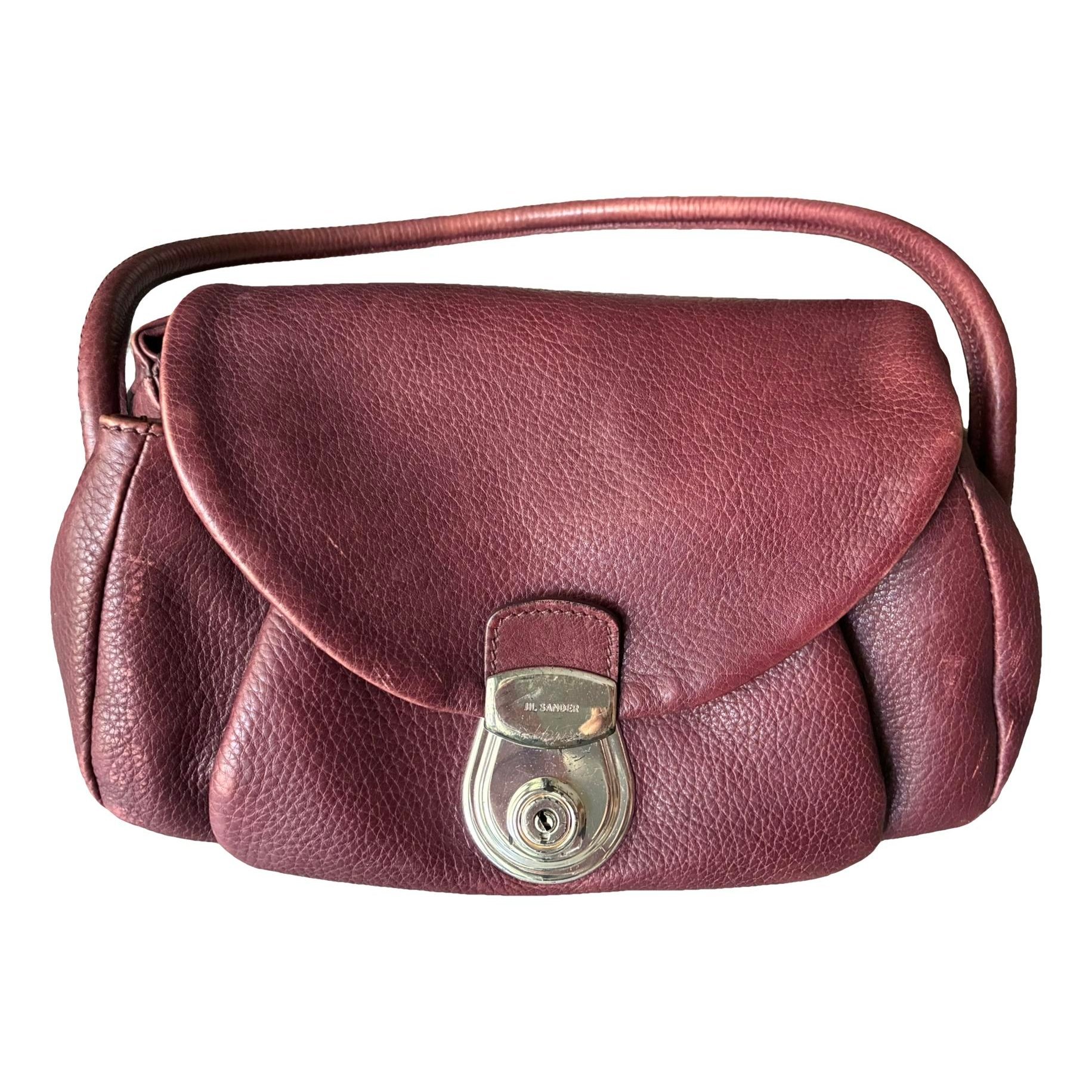 Leather handbag