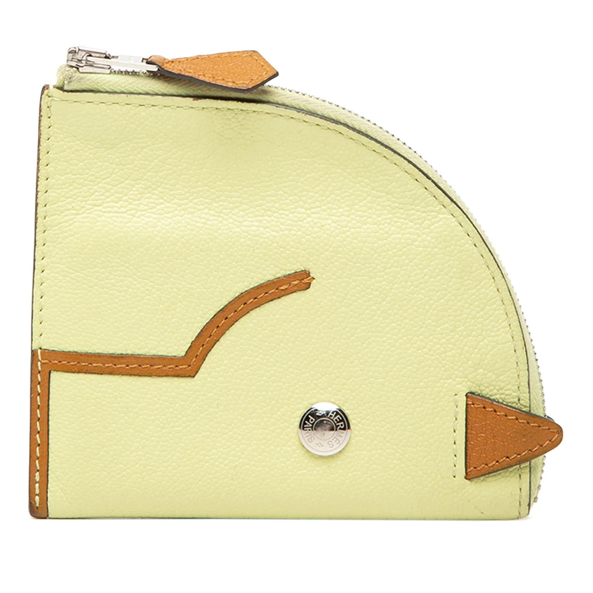 H leather bag