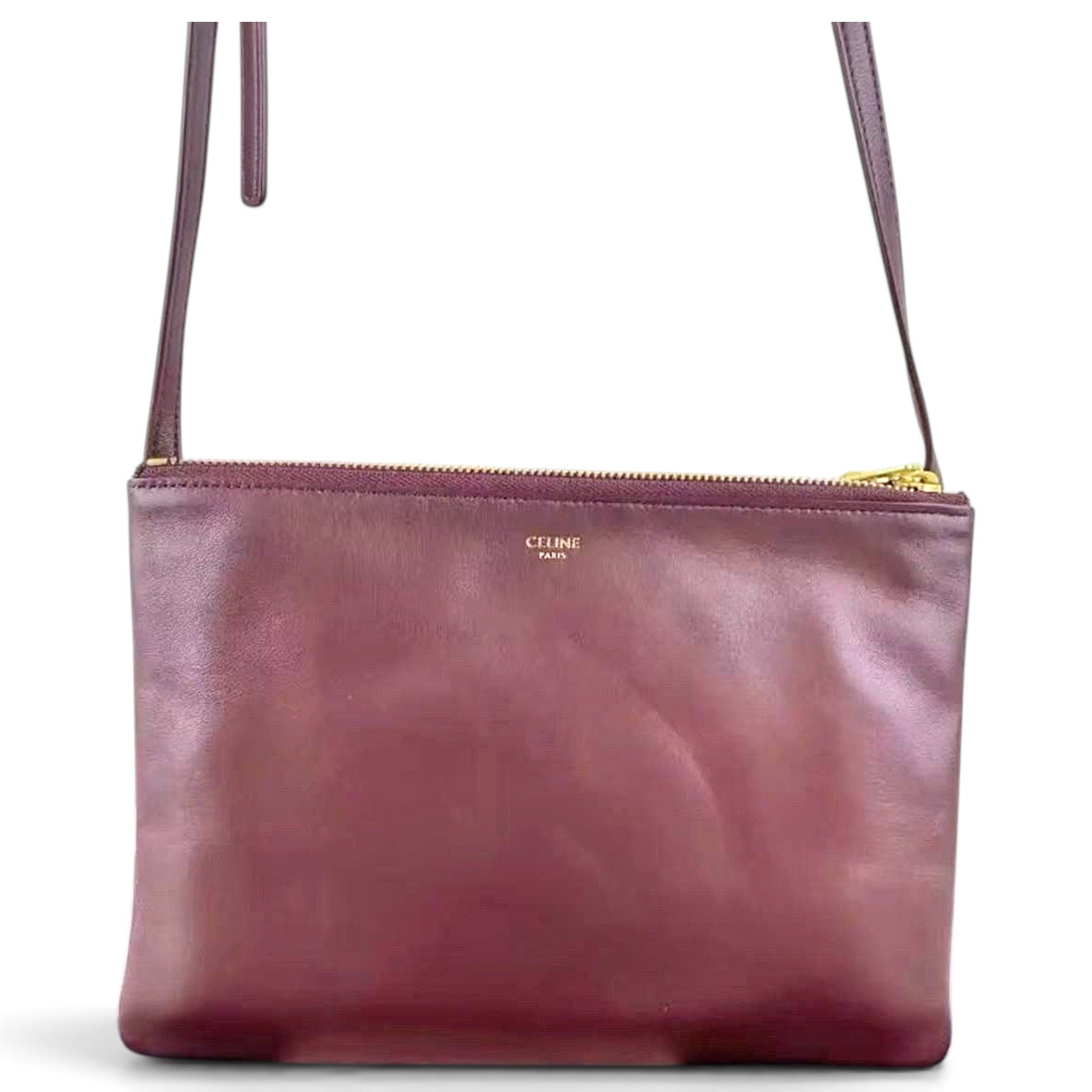 Trio leather handbag