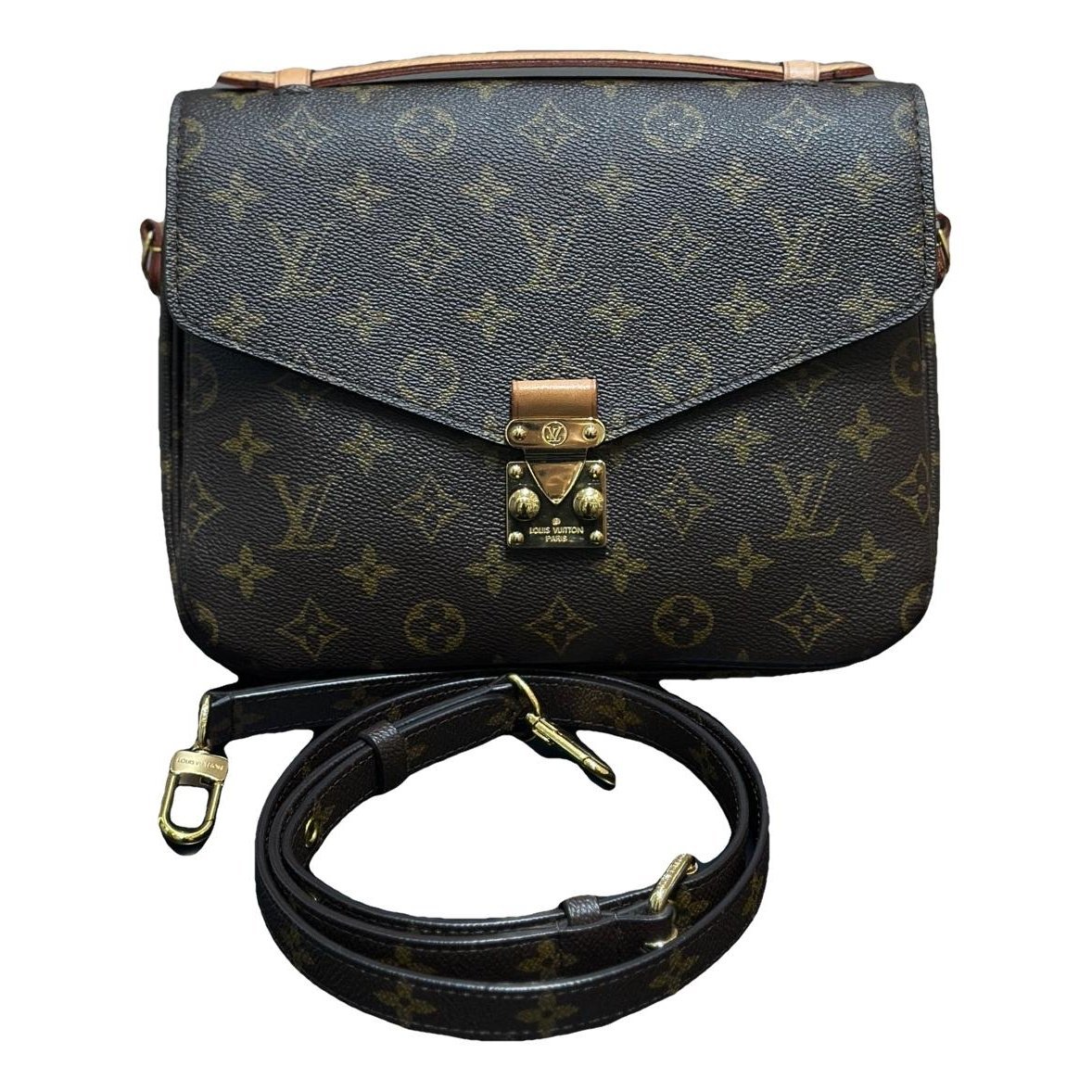 Metis leather handbag