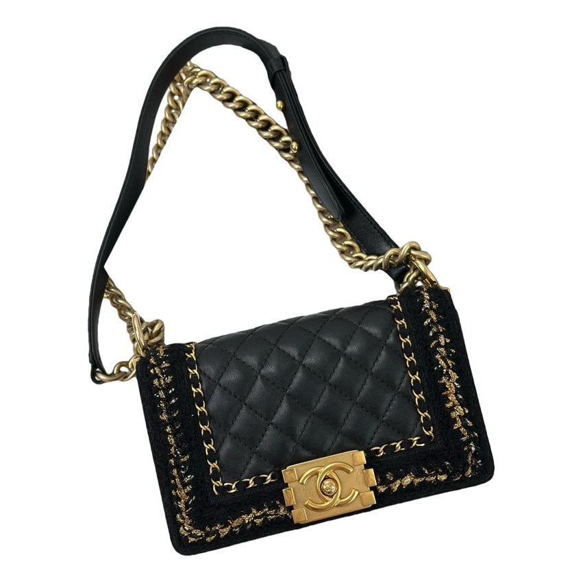 Boy leather crossbody bag