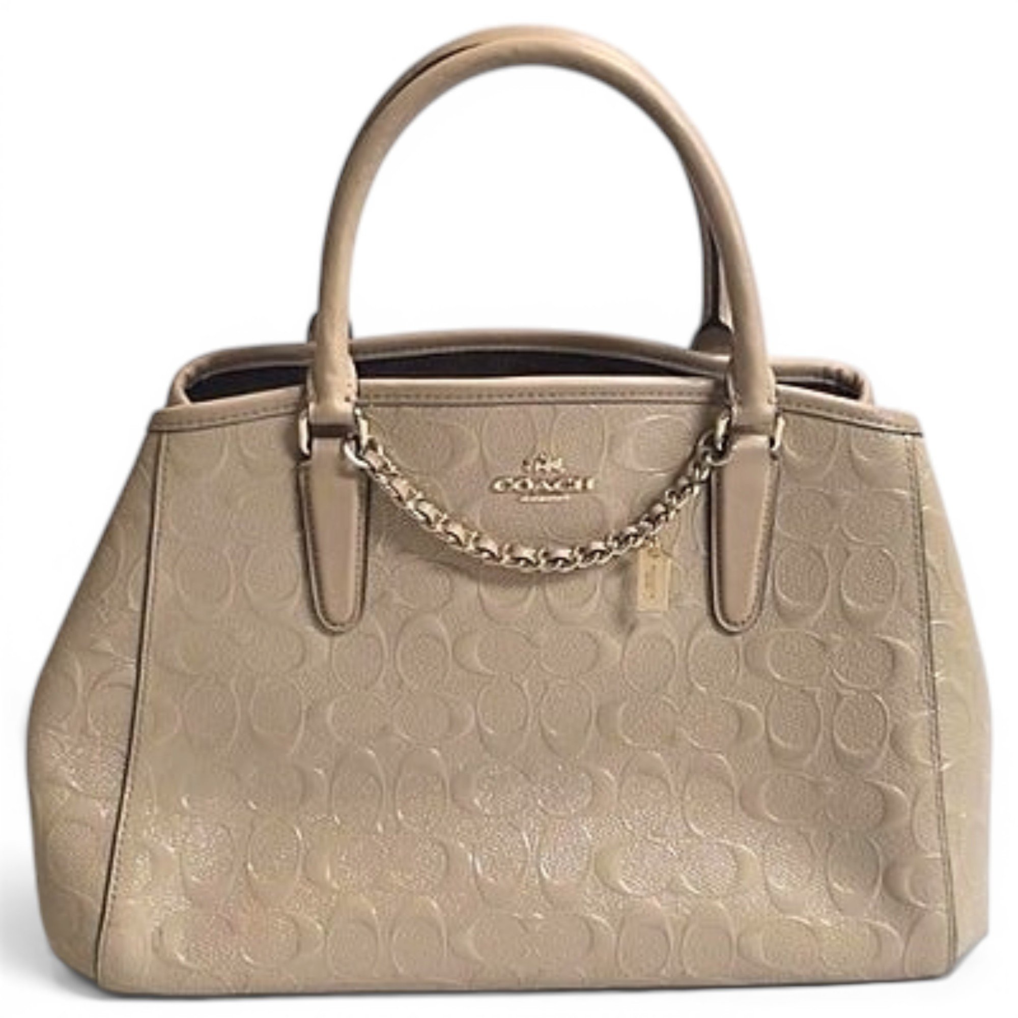 Leather handbag