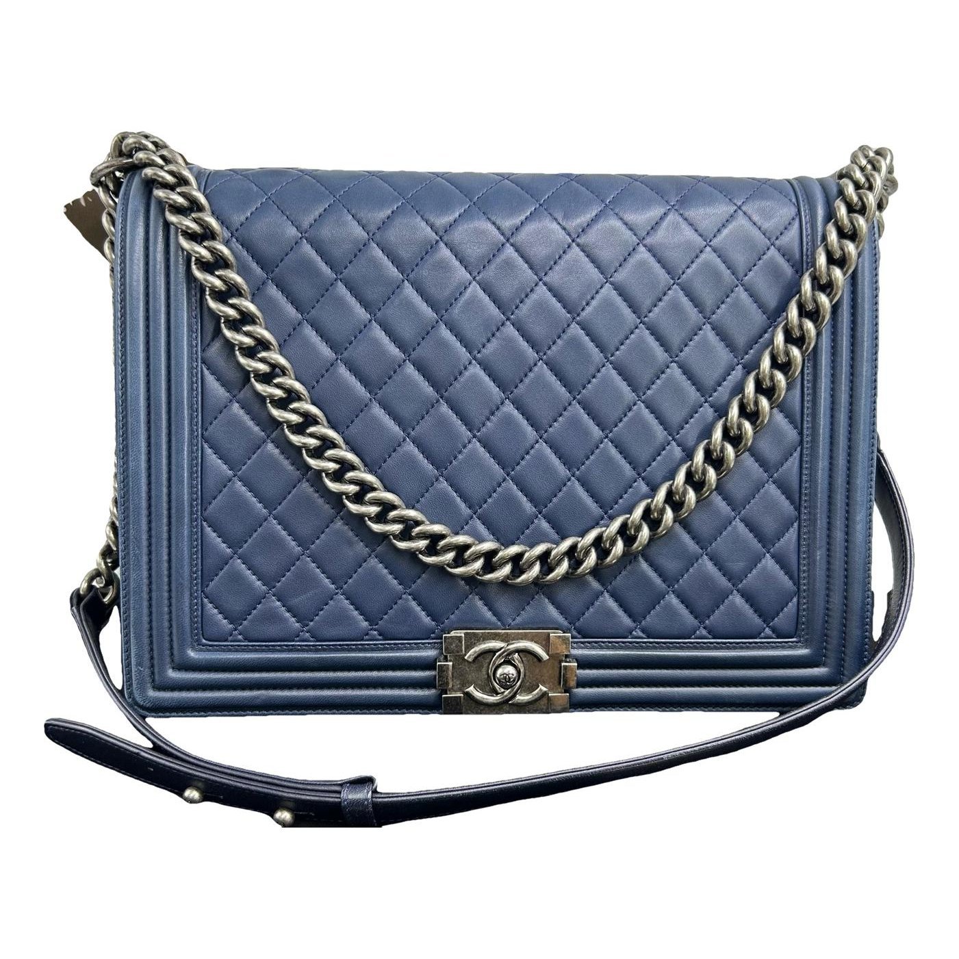 Boy leather crossbody bag