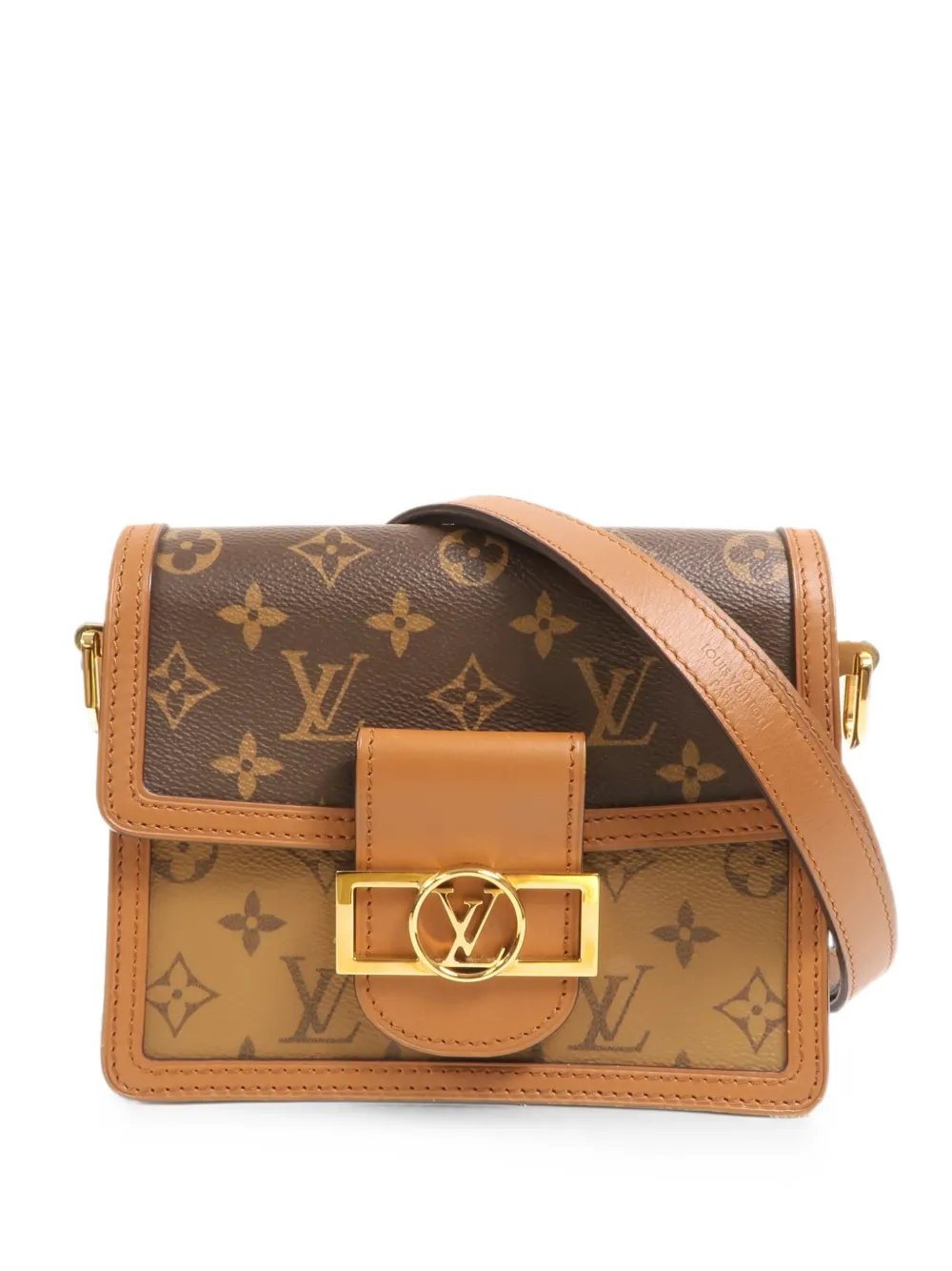 Mini Dauphine Monogram Reverse shoulder bag