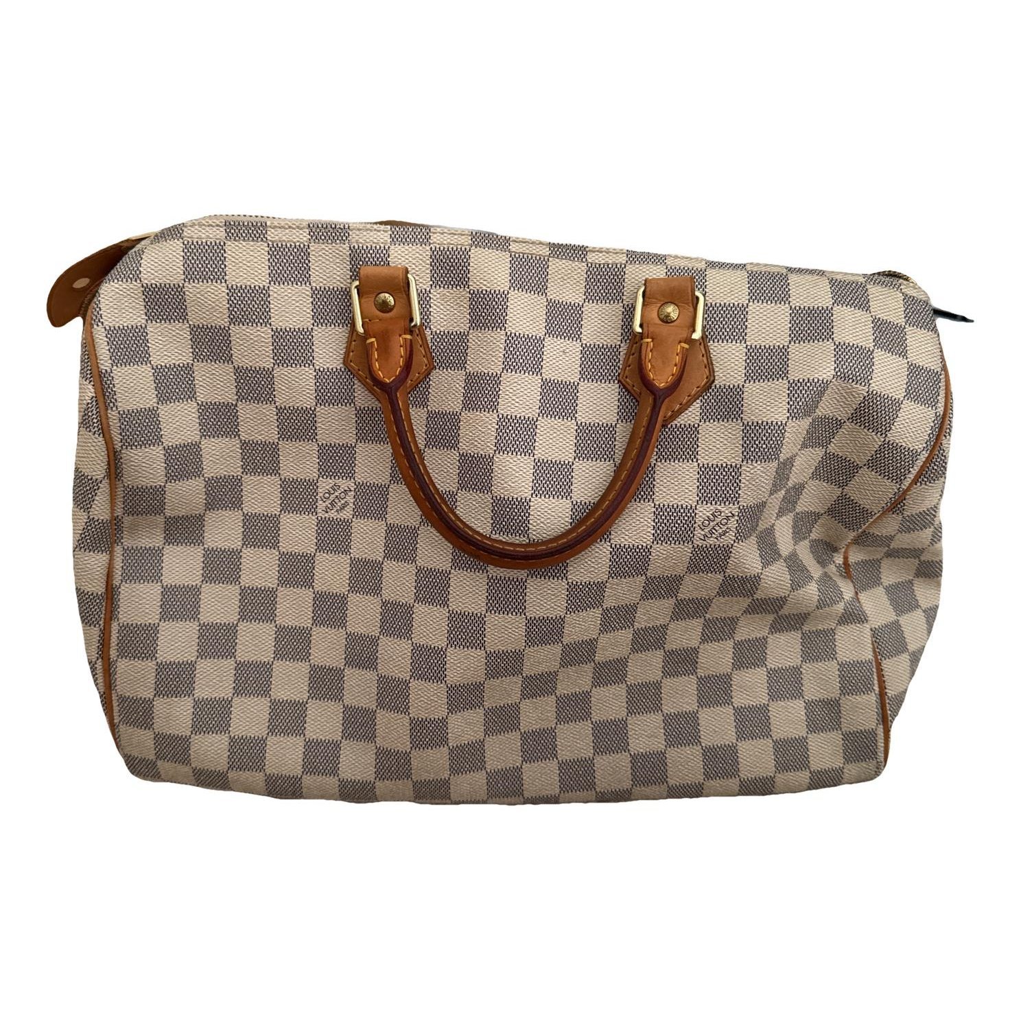 Speedy leather handbag