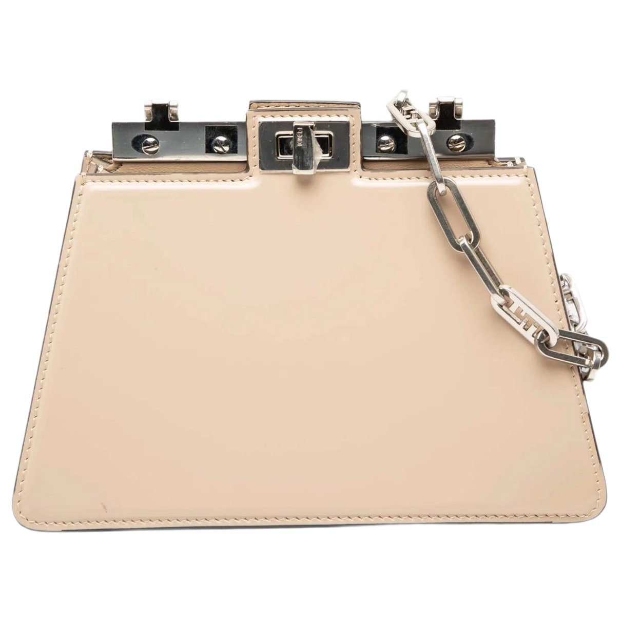 Peekaboo leather handbag