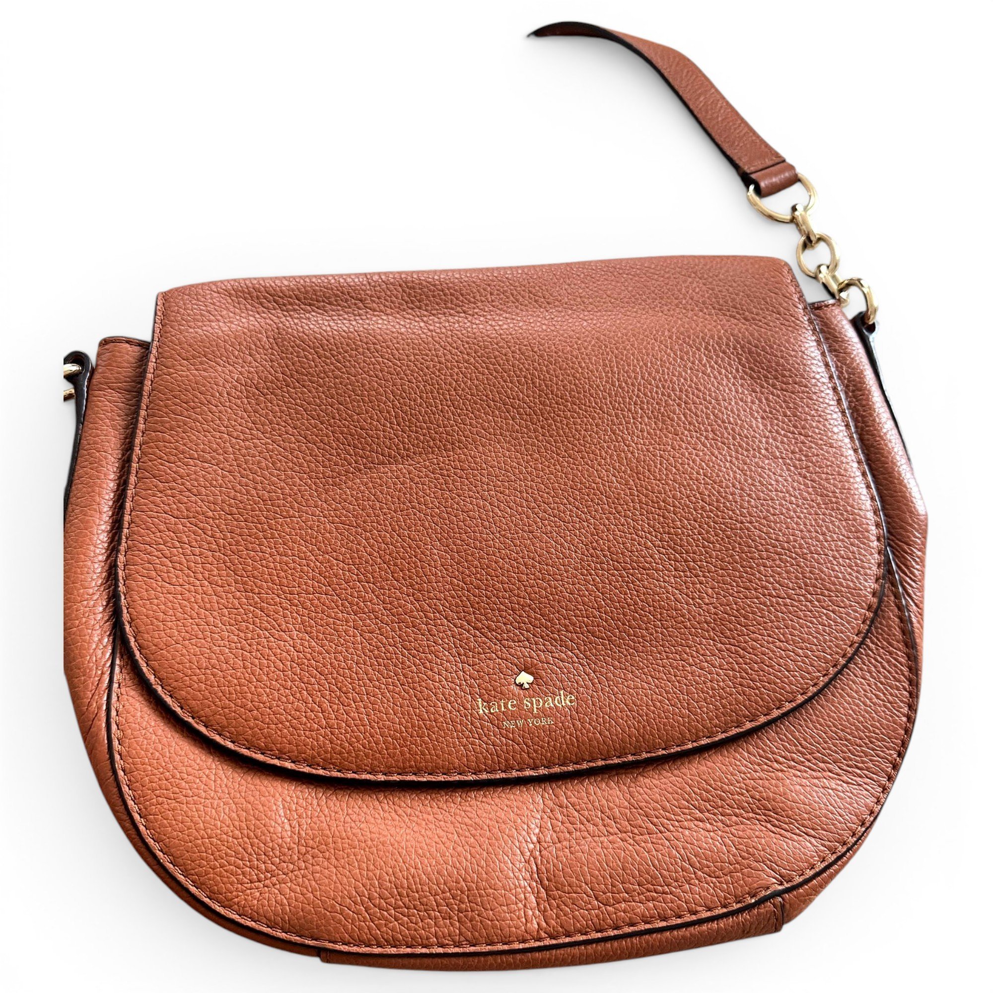 Leather crossbody bag