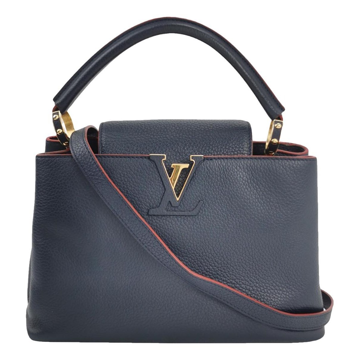 Capucines leather handbag
