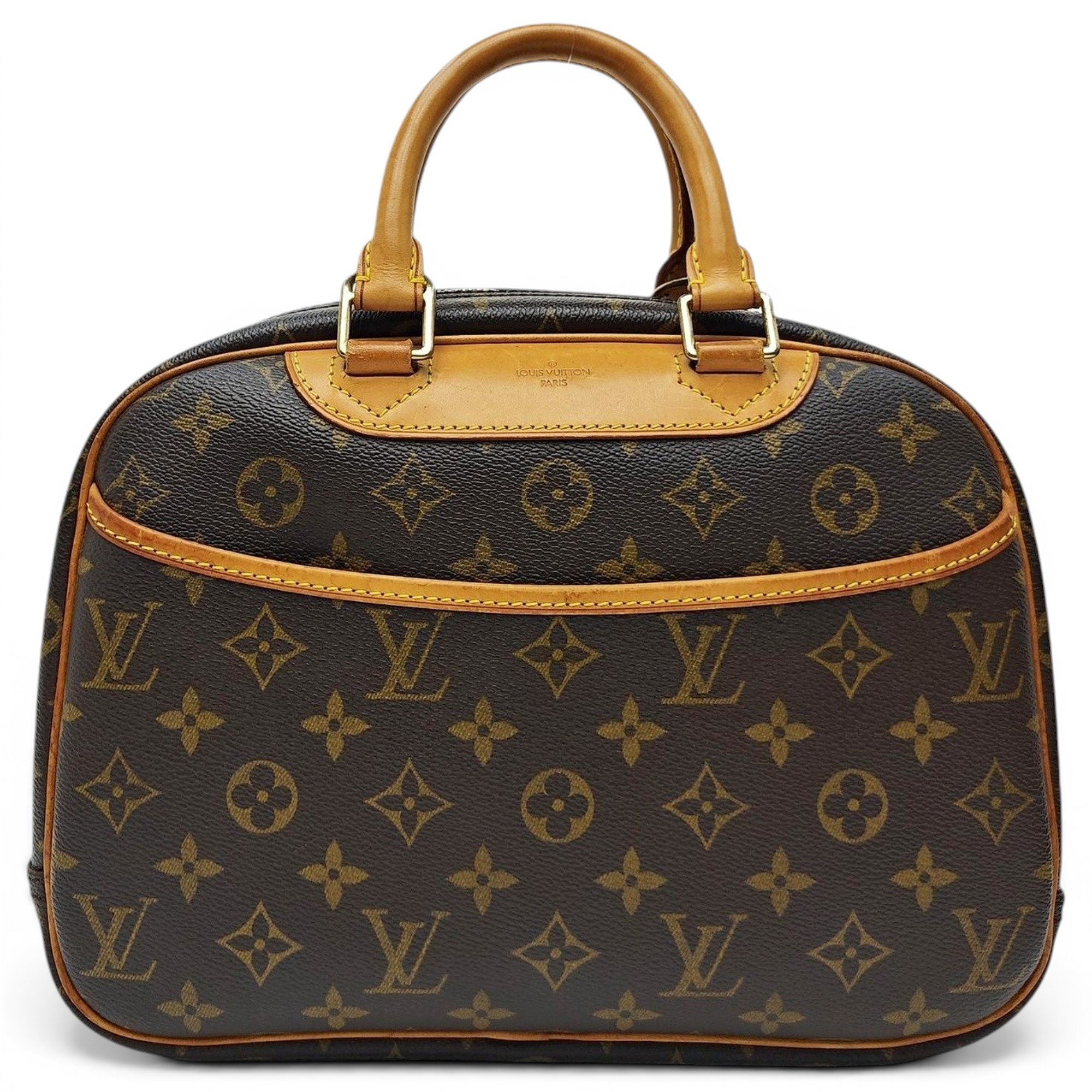 Deauville leather handbag