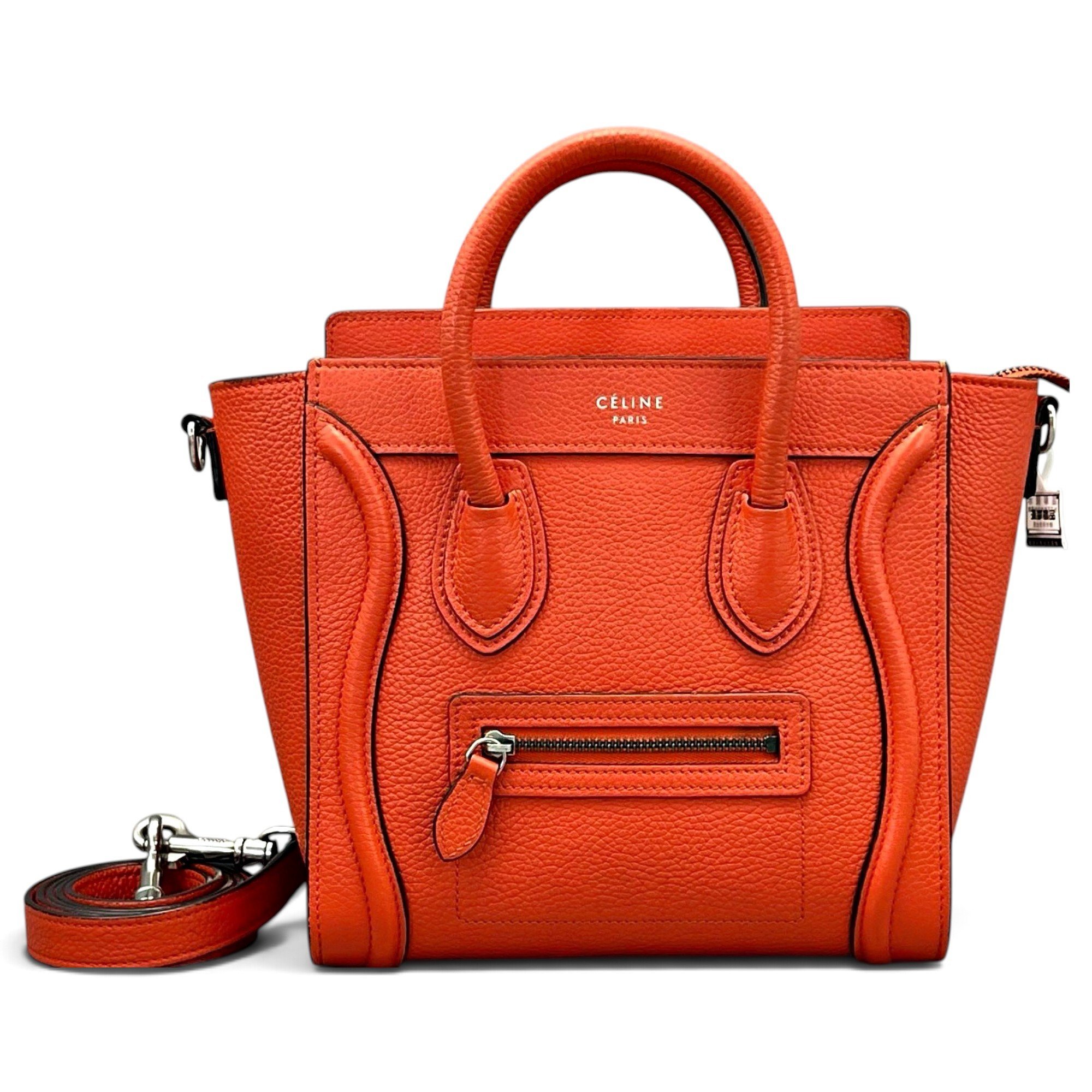 Nano Luggage leather handbag