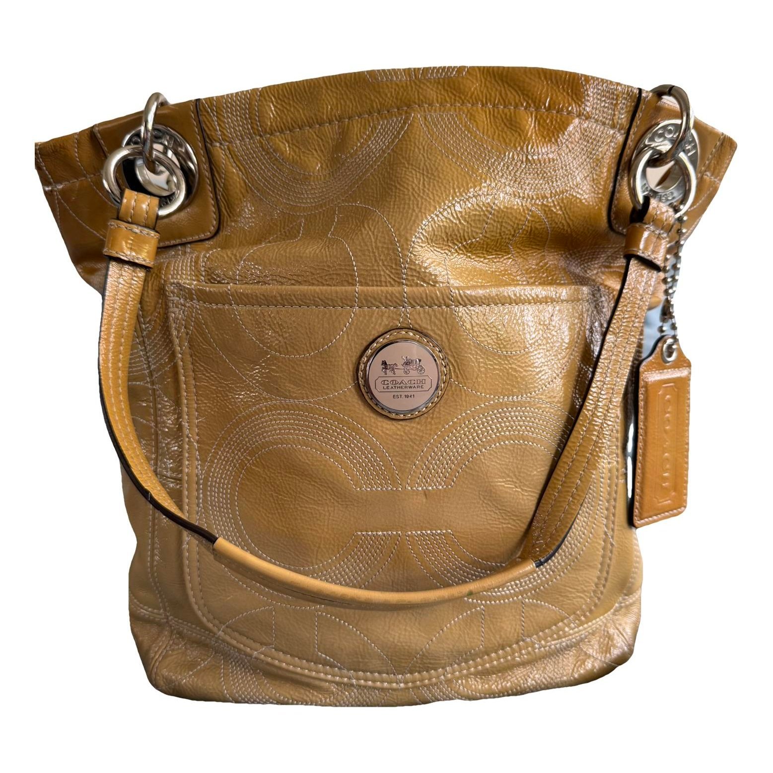 Leather handbag