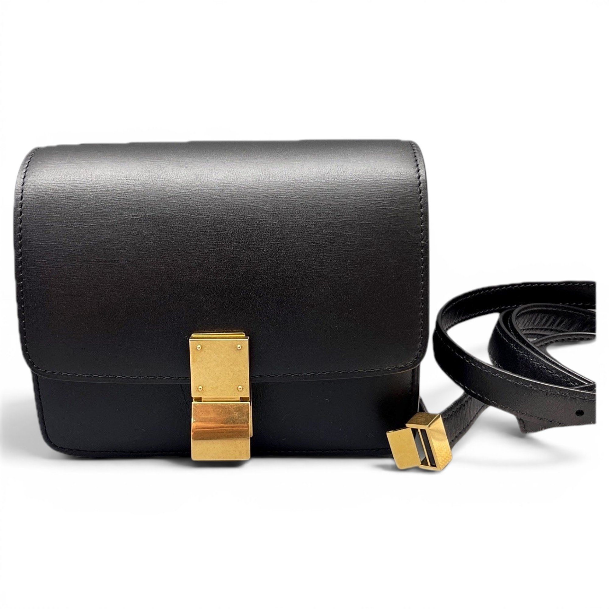 Classic leather handbag